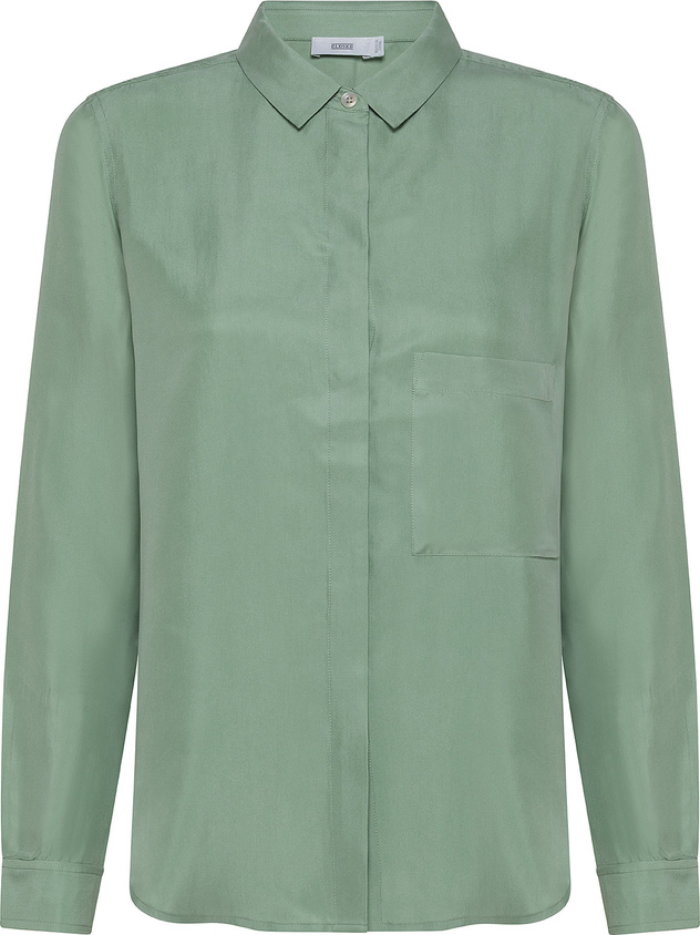 Sustainable cotton poplin blouse