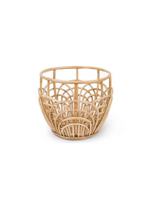 Hand woven basket