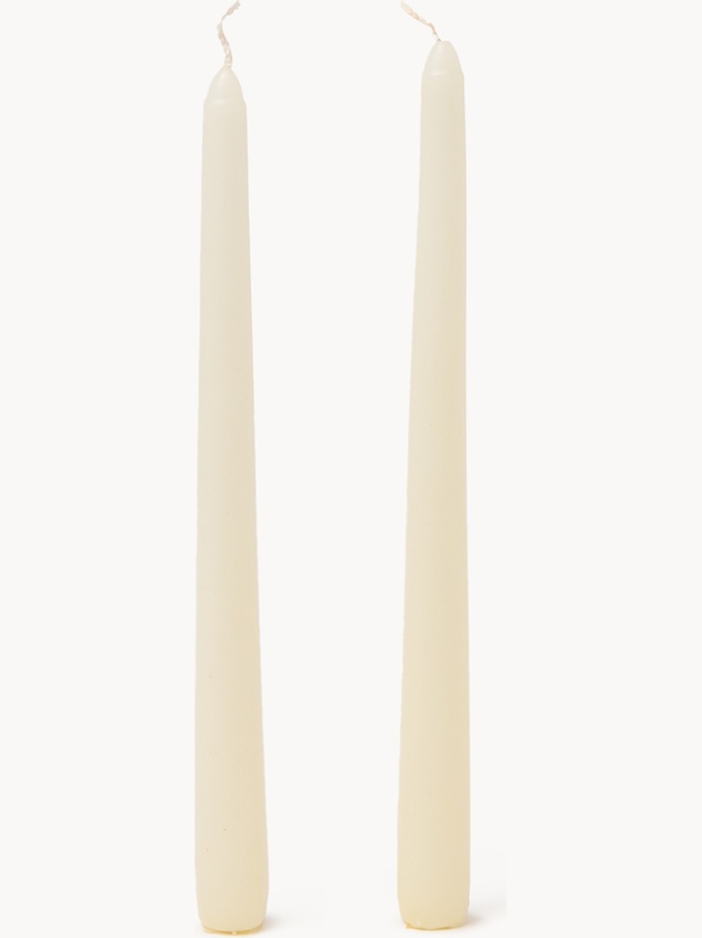 Set of 2 dinner candles