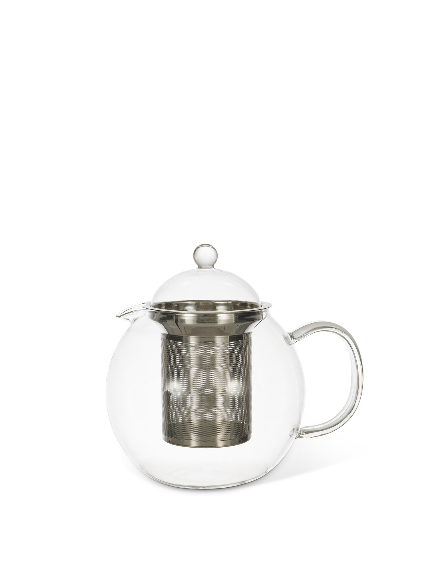 1,2L borosilicate glass teapot, Transparent, large image number 0