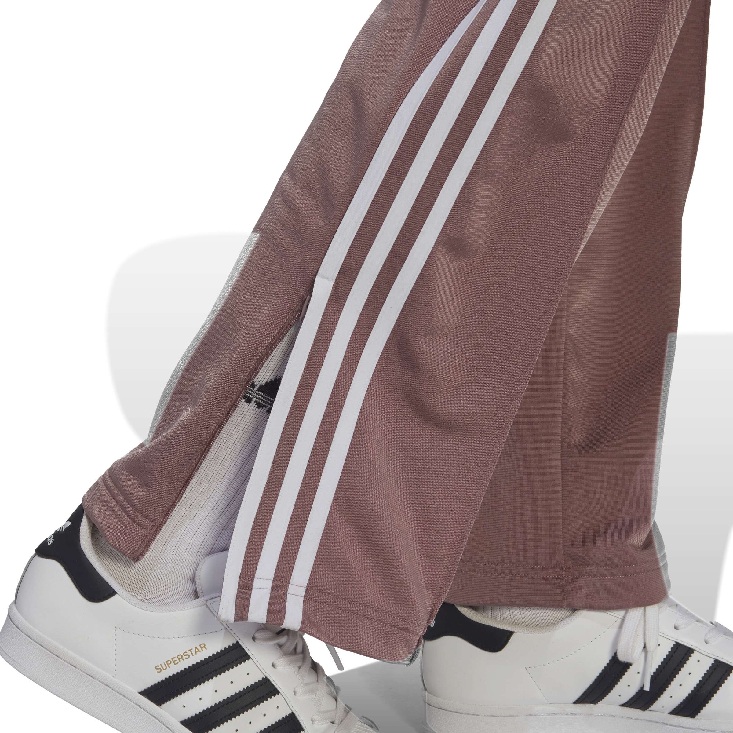 Adidas - Pantalone sportivo adicolor, Rosa antico, large image number 3