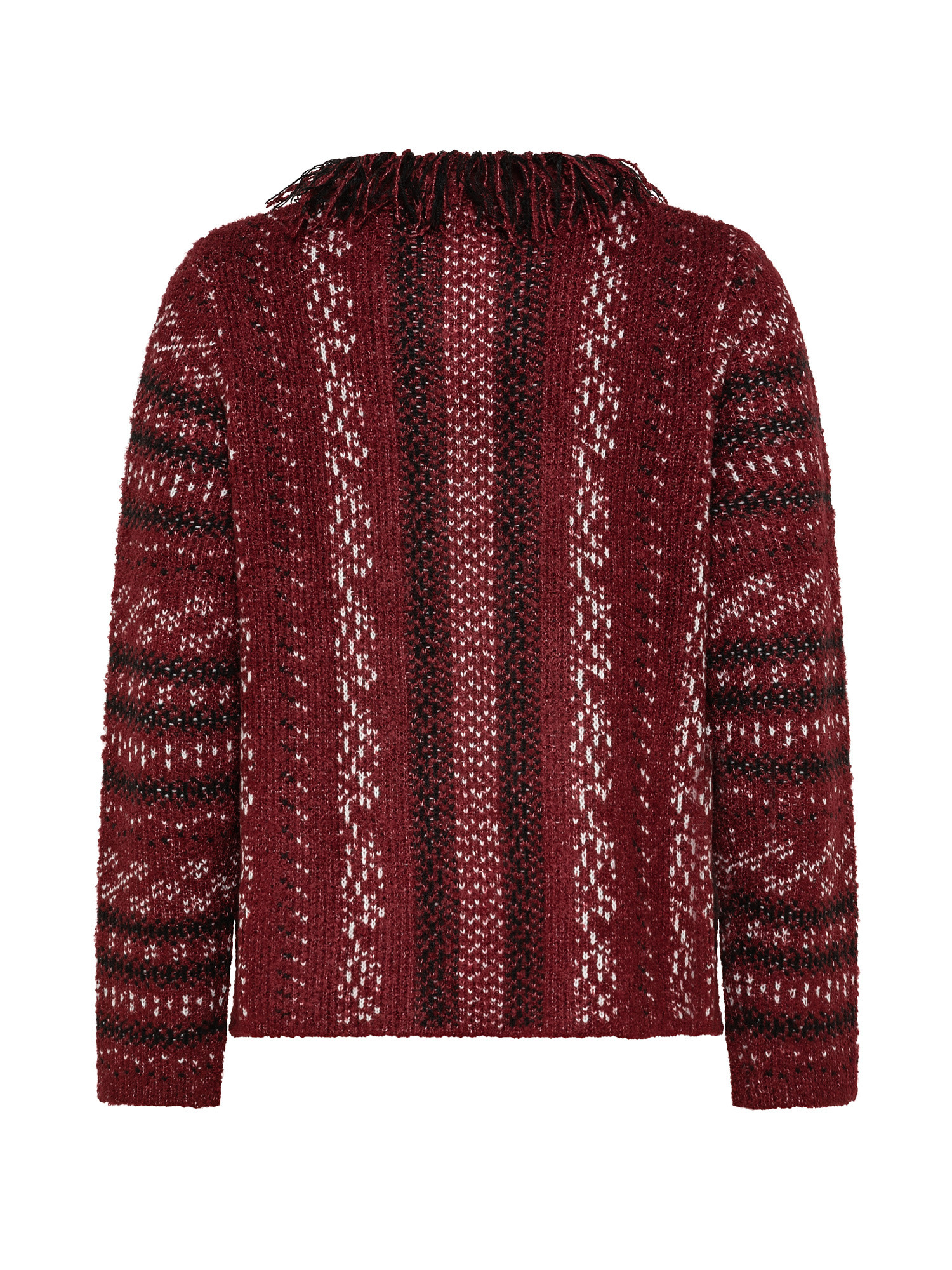 Knitted jacket, Red, large image number 1