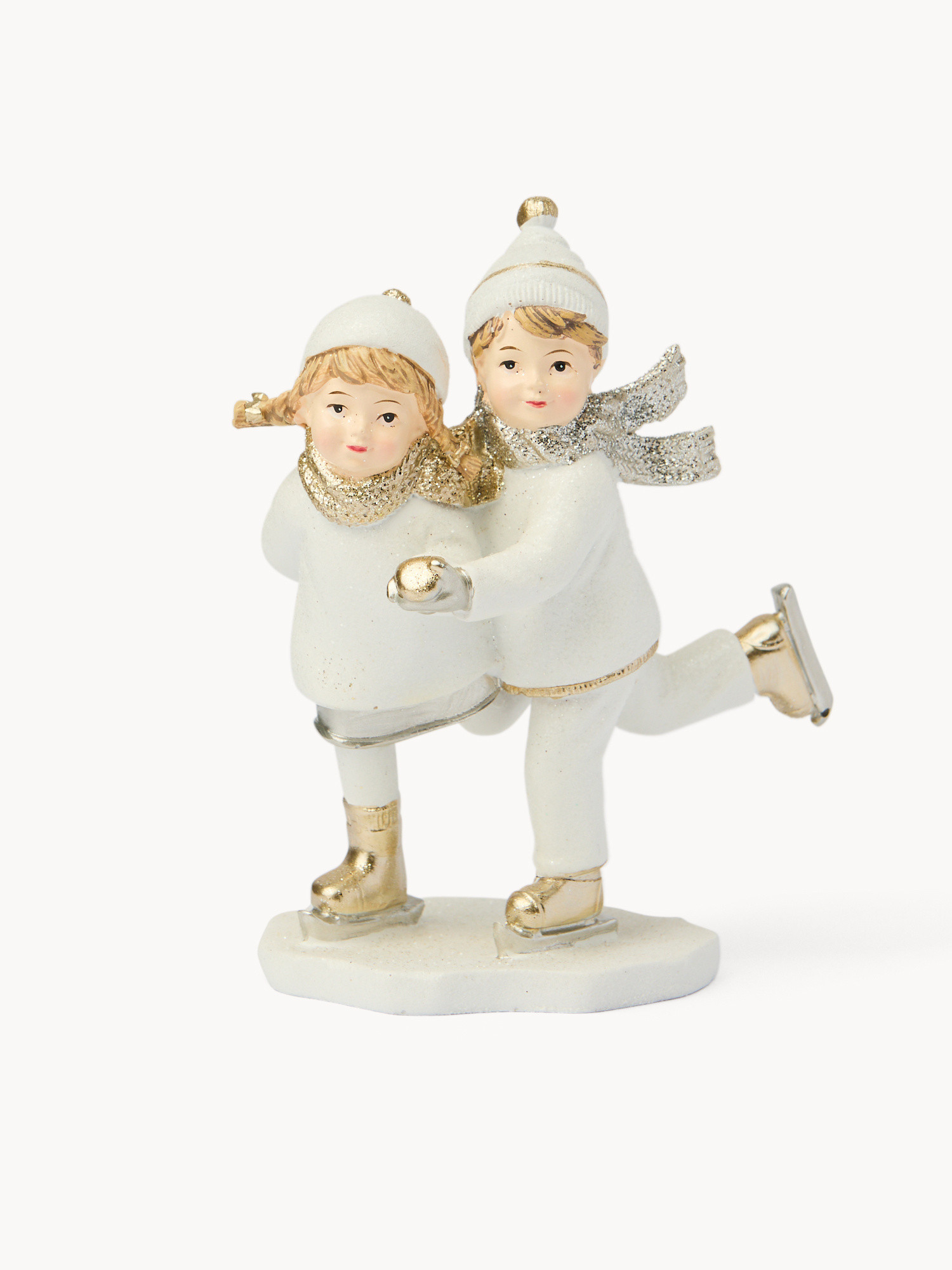 Decorazione in poliresina, Bianco, large image number 0