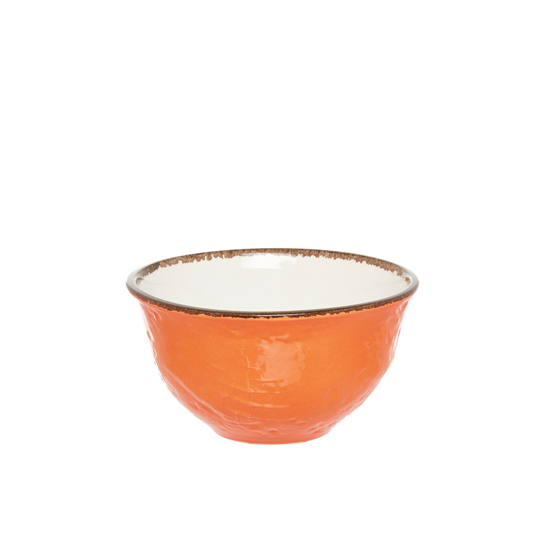 Coppetta ceramica artigianale Preta, Arancione, large image number 0