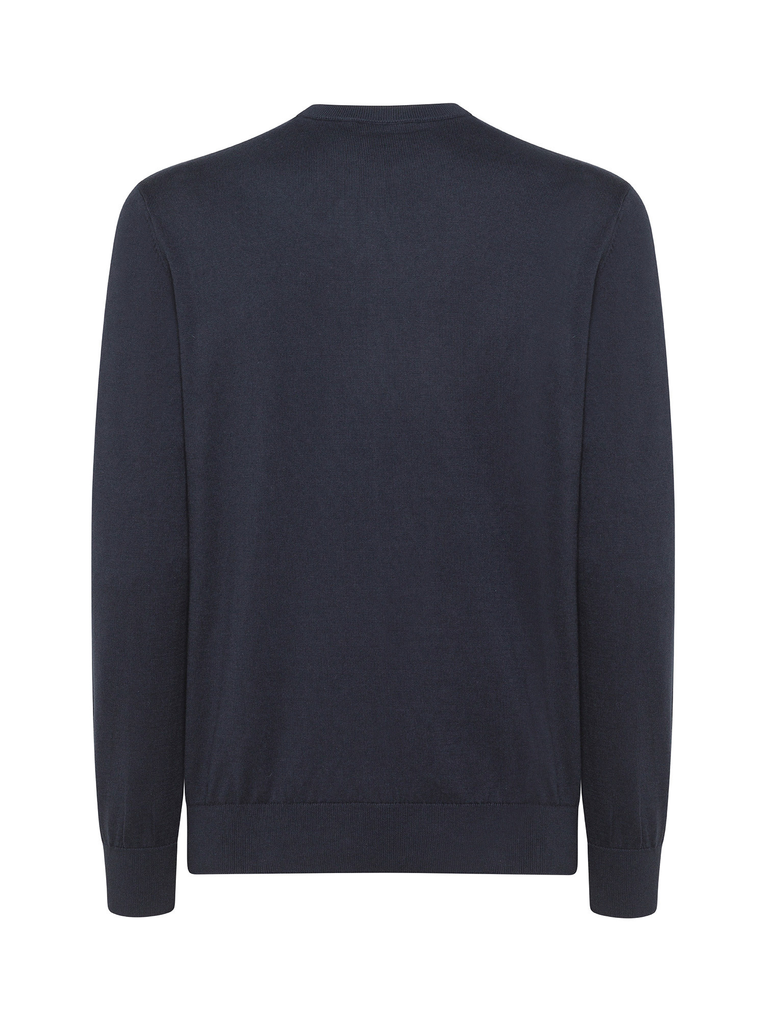 Armani Exchange - Cotton crew neck sweatshirt, Dark Blue, large image number 1