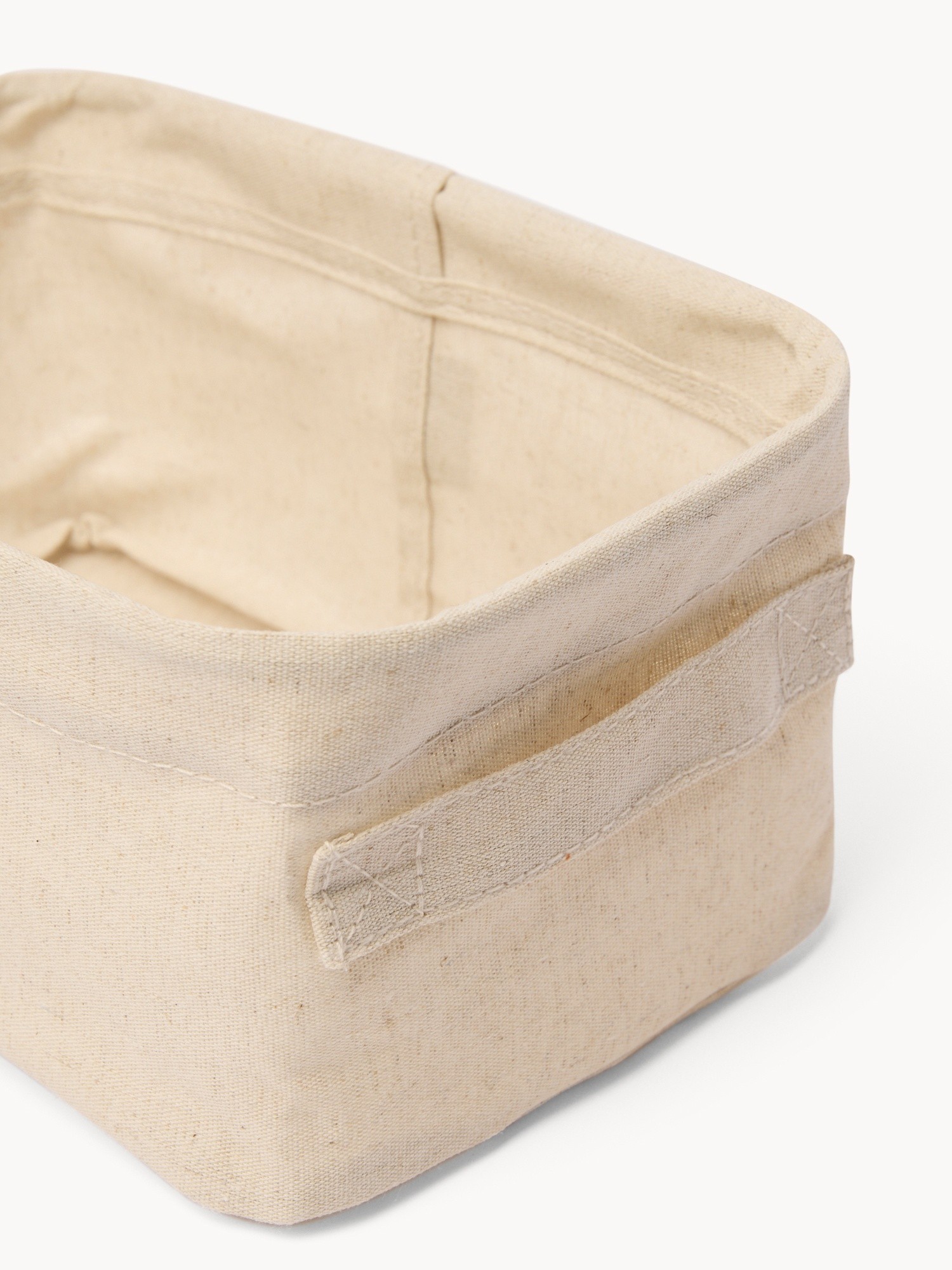 Linen handle organizer, Light Beige, large image number 1