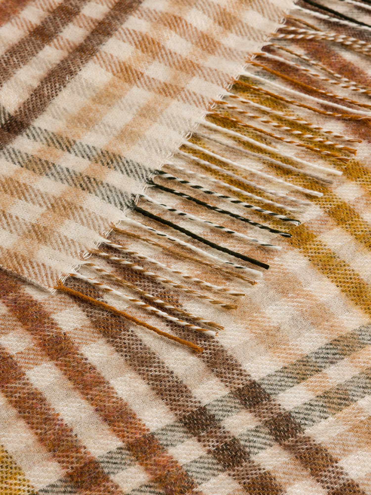 Plaid morbido made in Italy, Marrone chiaro, large image number 1