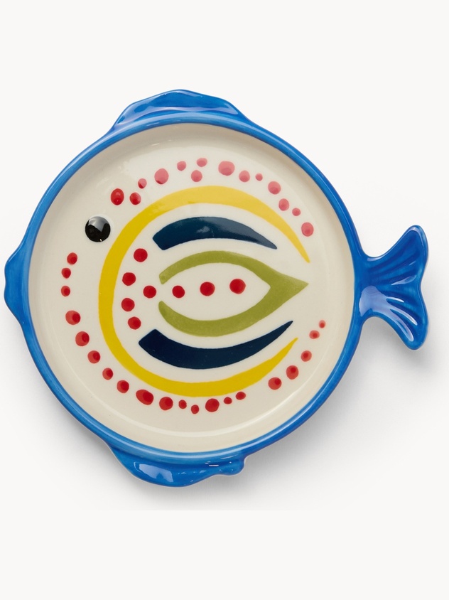 Ceramic fish saucer
