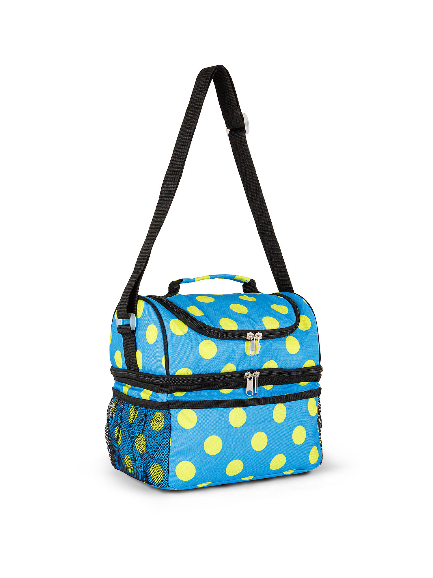 11L polka dot cooler bag, Light Blue, large image number 1
