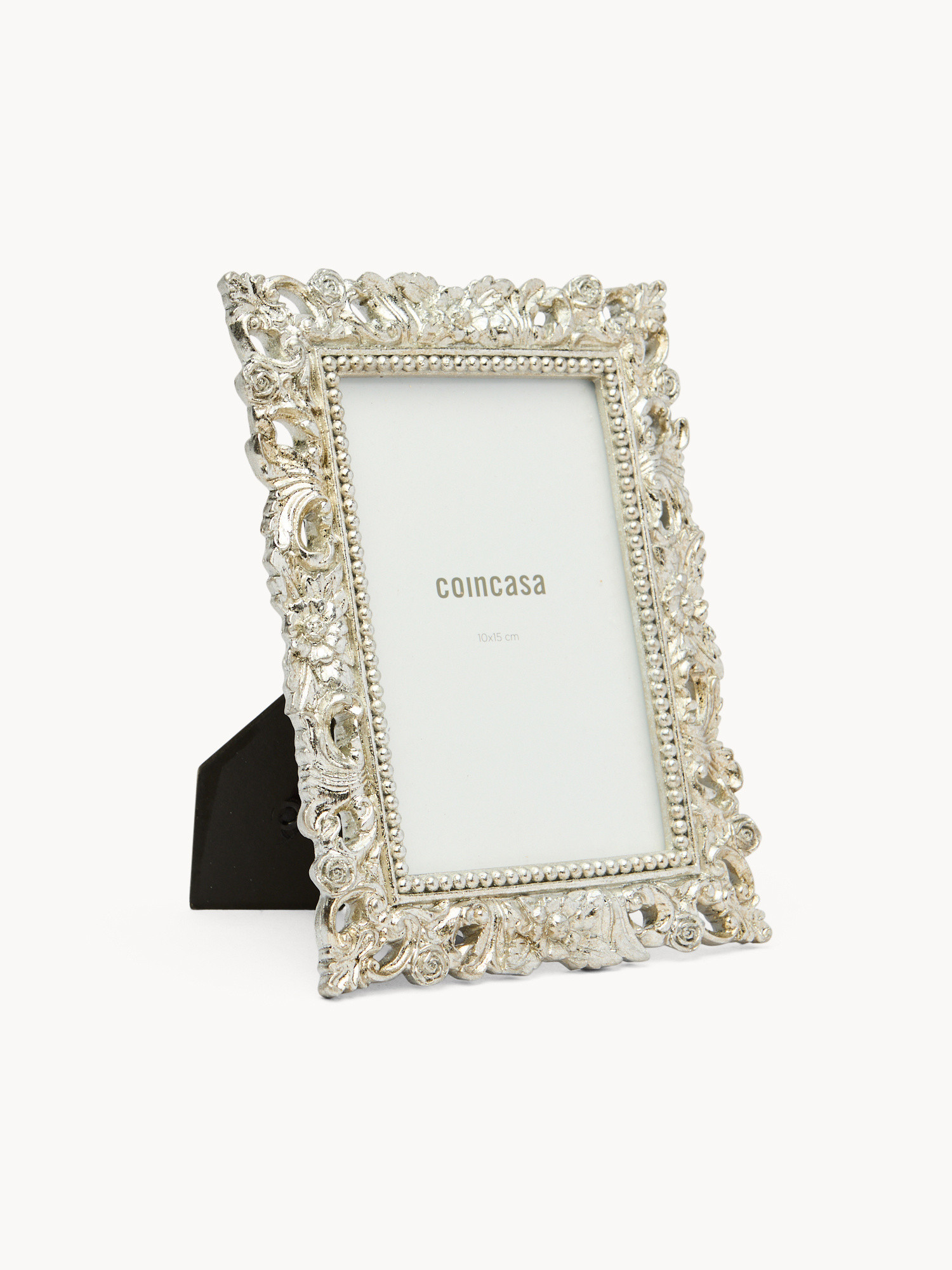 Photo Frame with Polyresin Frame, Silver Grey, large image number 0