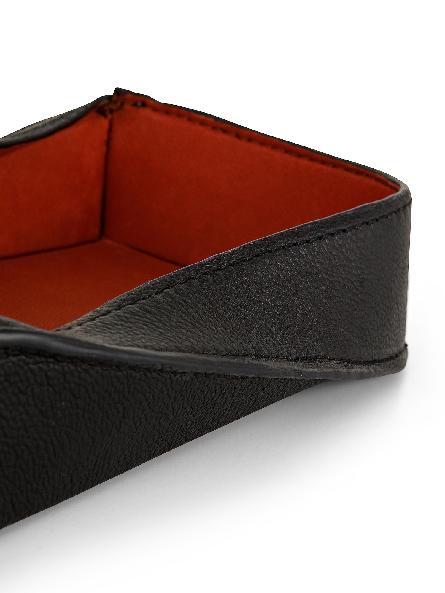 Buffalo leather valet tray by La.b, Multicolor, large image number 1