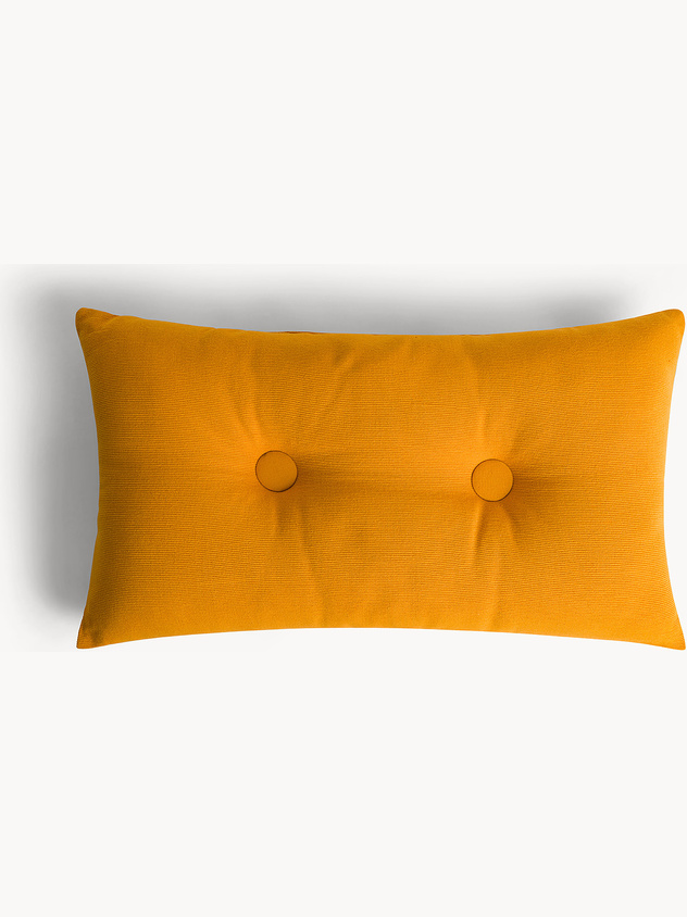 35x60 cm cotton cushion with buttons