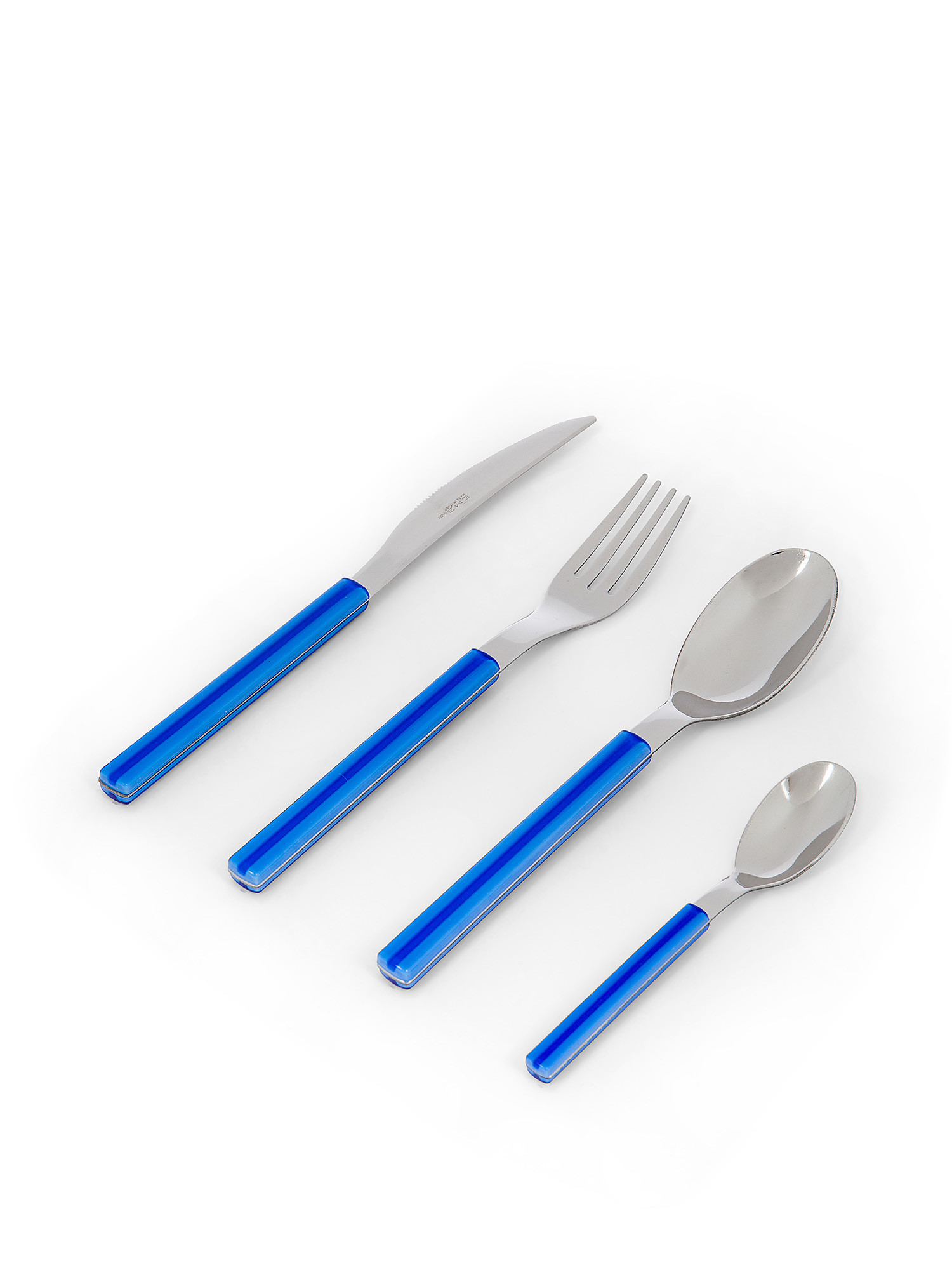 24-piece cutlery set, Blue, large image number 0