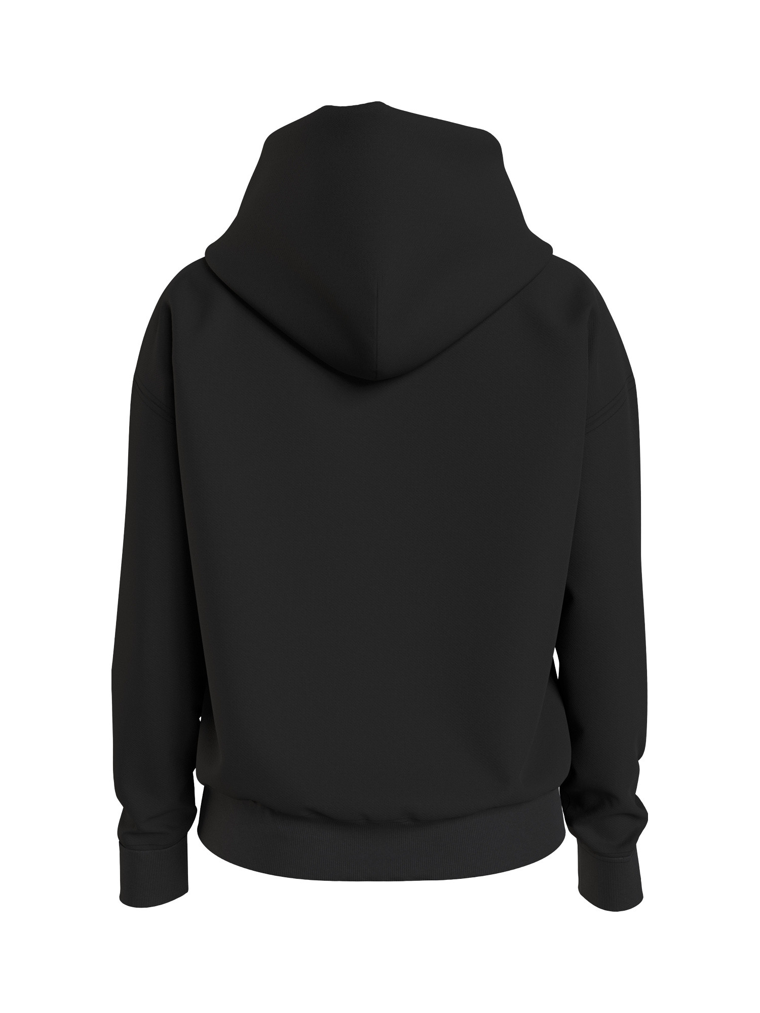 Tommy Jeans - Cotton hooded sweatshirt, Black, large image number 1