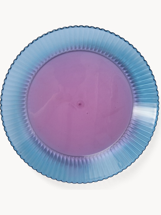 Shaded-effect fruit plate