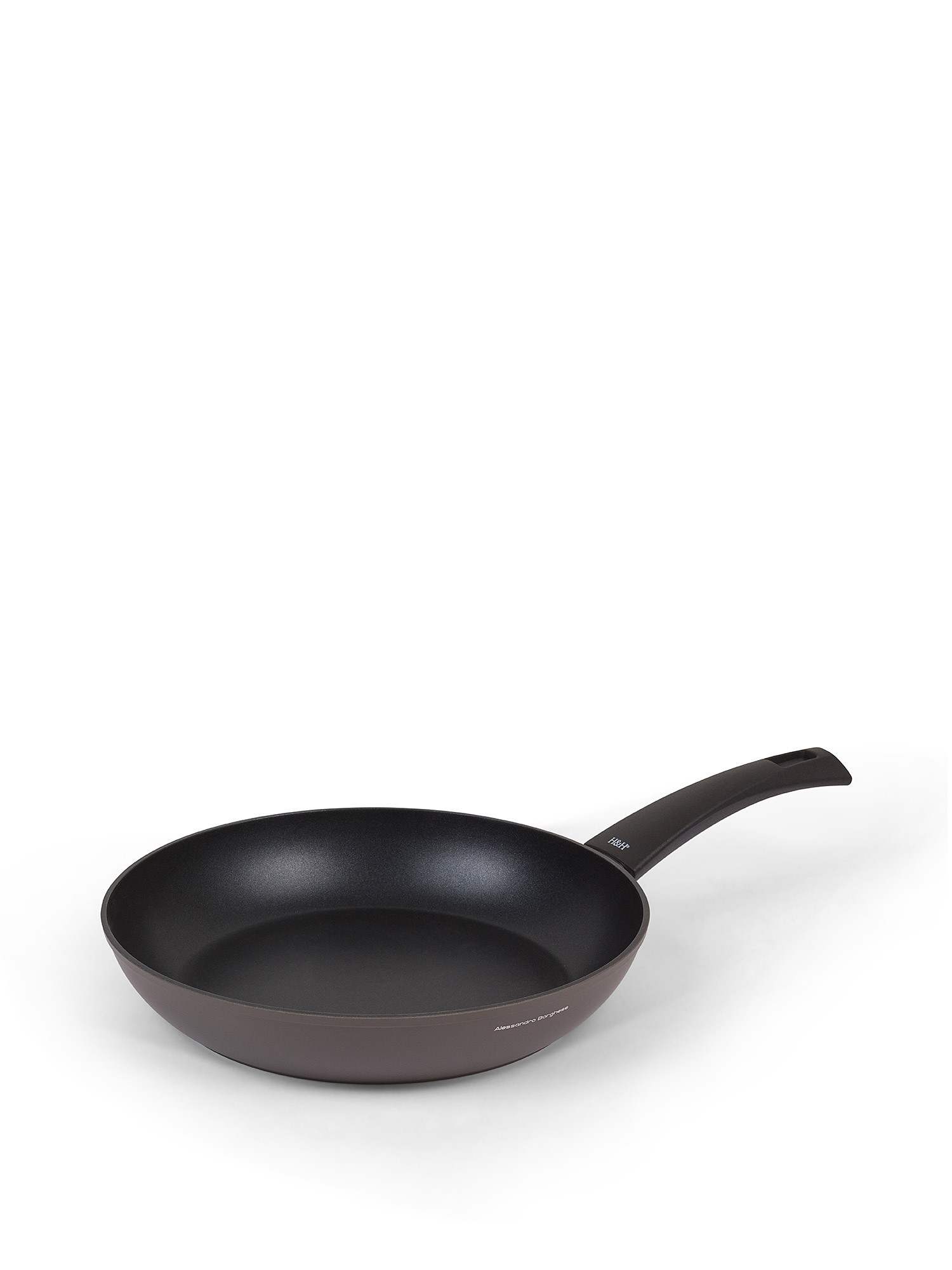 Frying pan 25 cm cookplus by Alessandro Borghese, Black, large image number 0