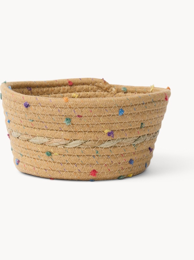 Kitchen basket with embossed polka dots - Introductory price