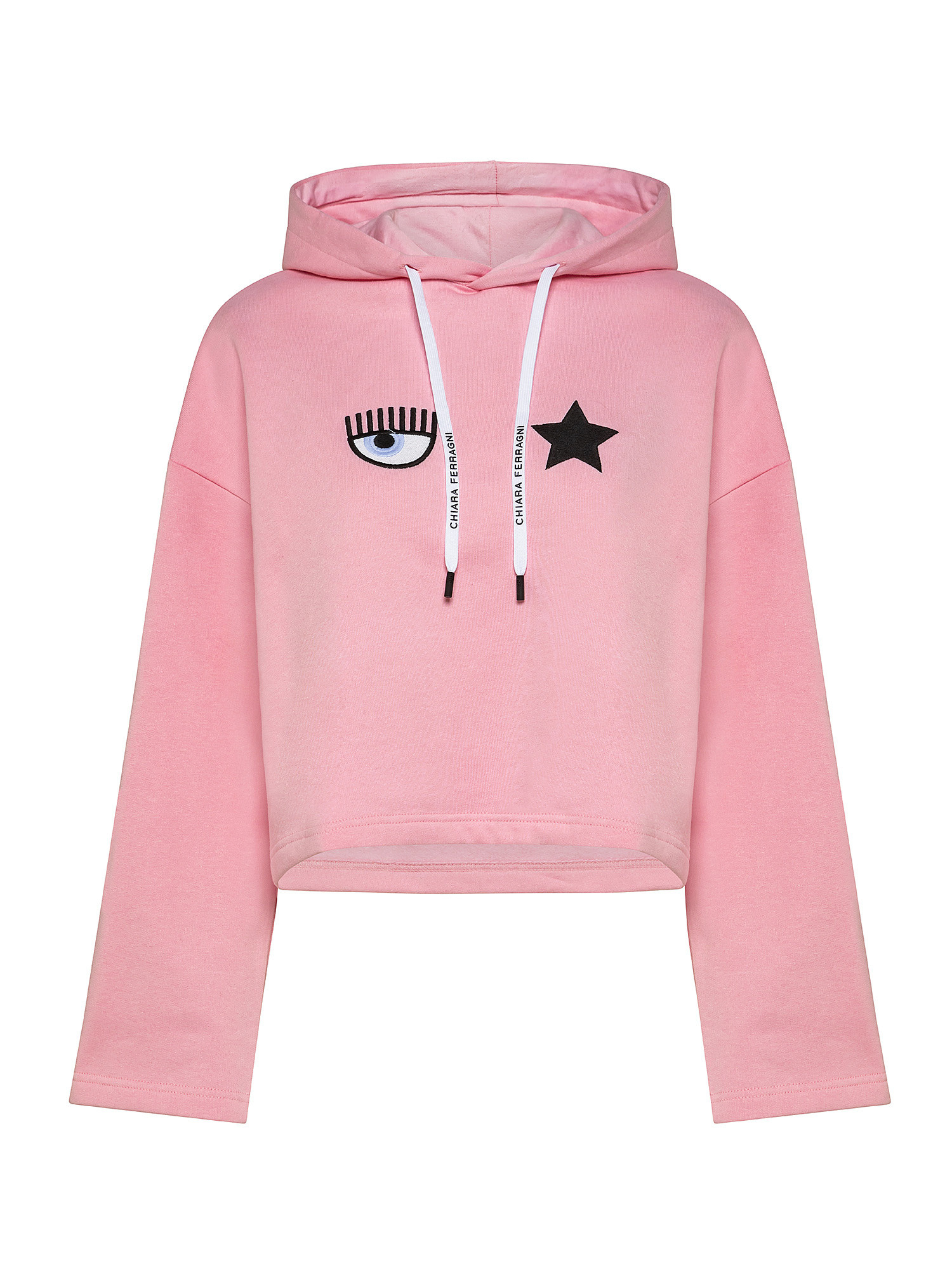 Eye Star sweatshirt, Pink, large image number 0