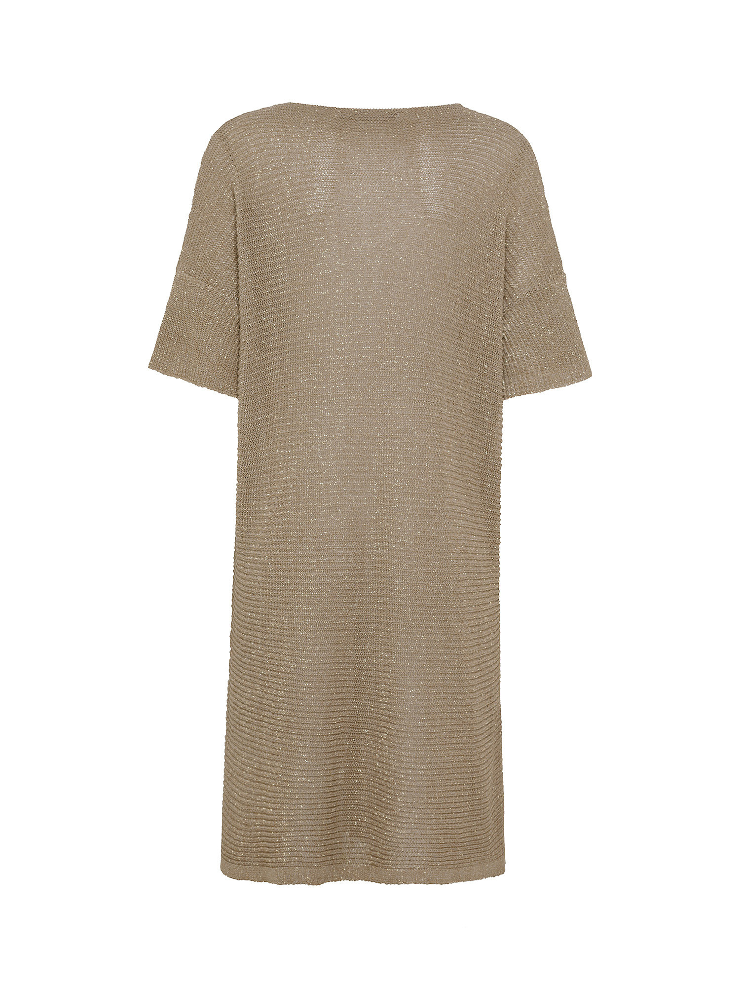 Knitted dress, Taupe Grey, large image number 1