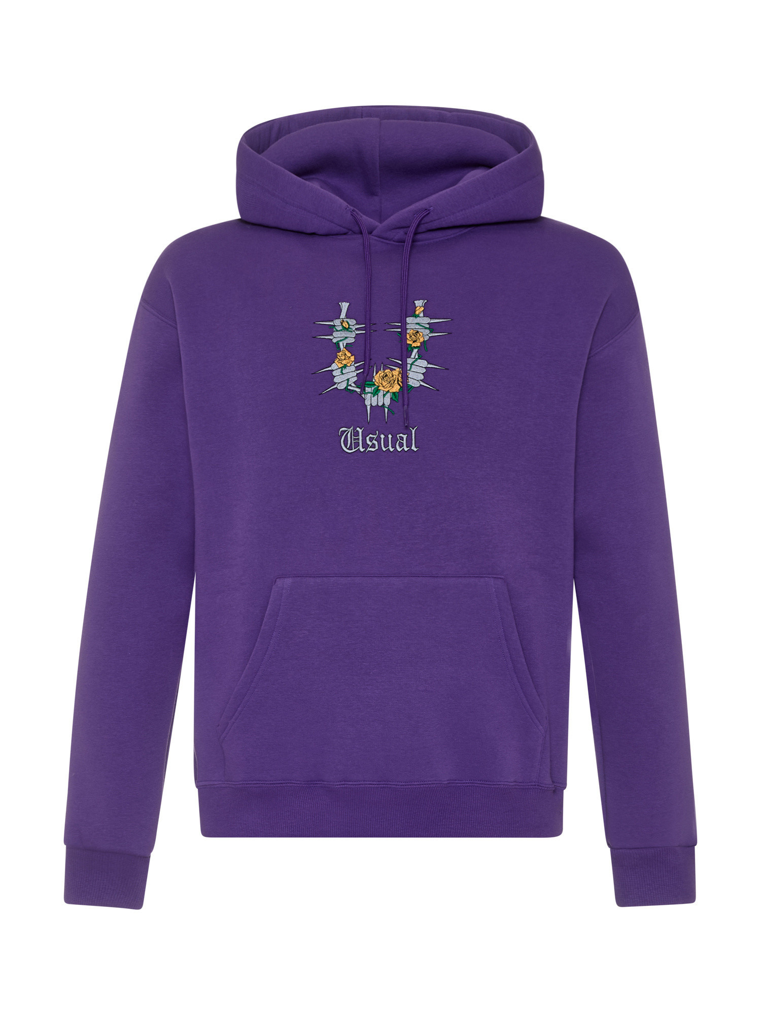 Usual - Barrio Hooded Sweatshirt, Purple, large image number 0