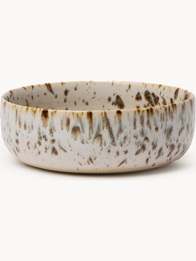 Coppetta in ceramica finitura in smalto reattivo