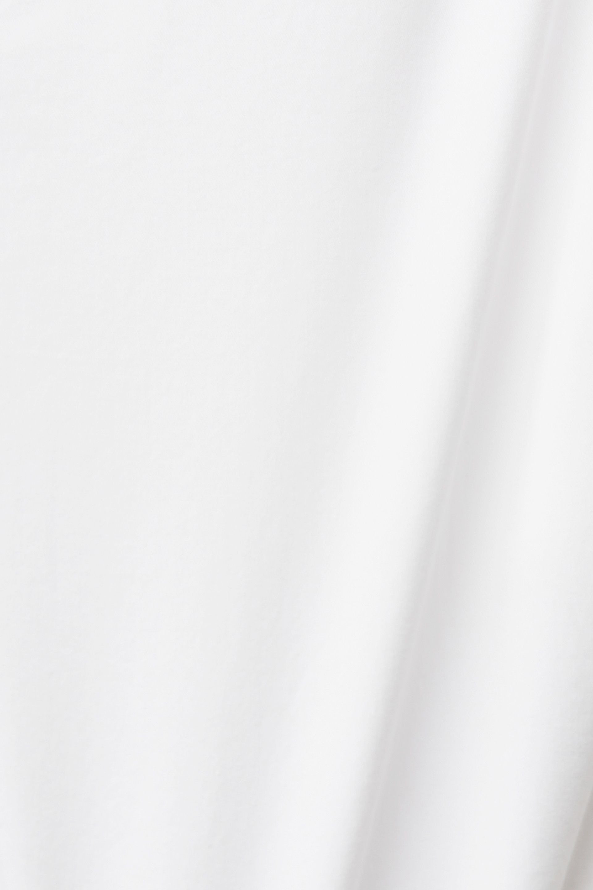Esprit - Shorts con cintura intrecciata in rafia, Bianco, large image number 1