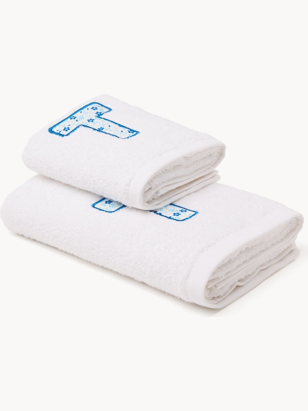 Terry towel set,letter design