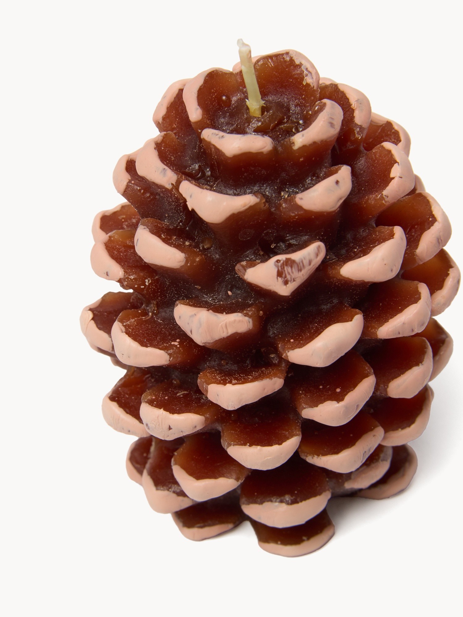 Pinecone Candle, Brown, large image number 1