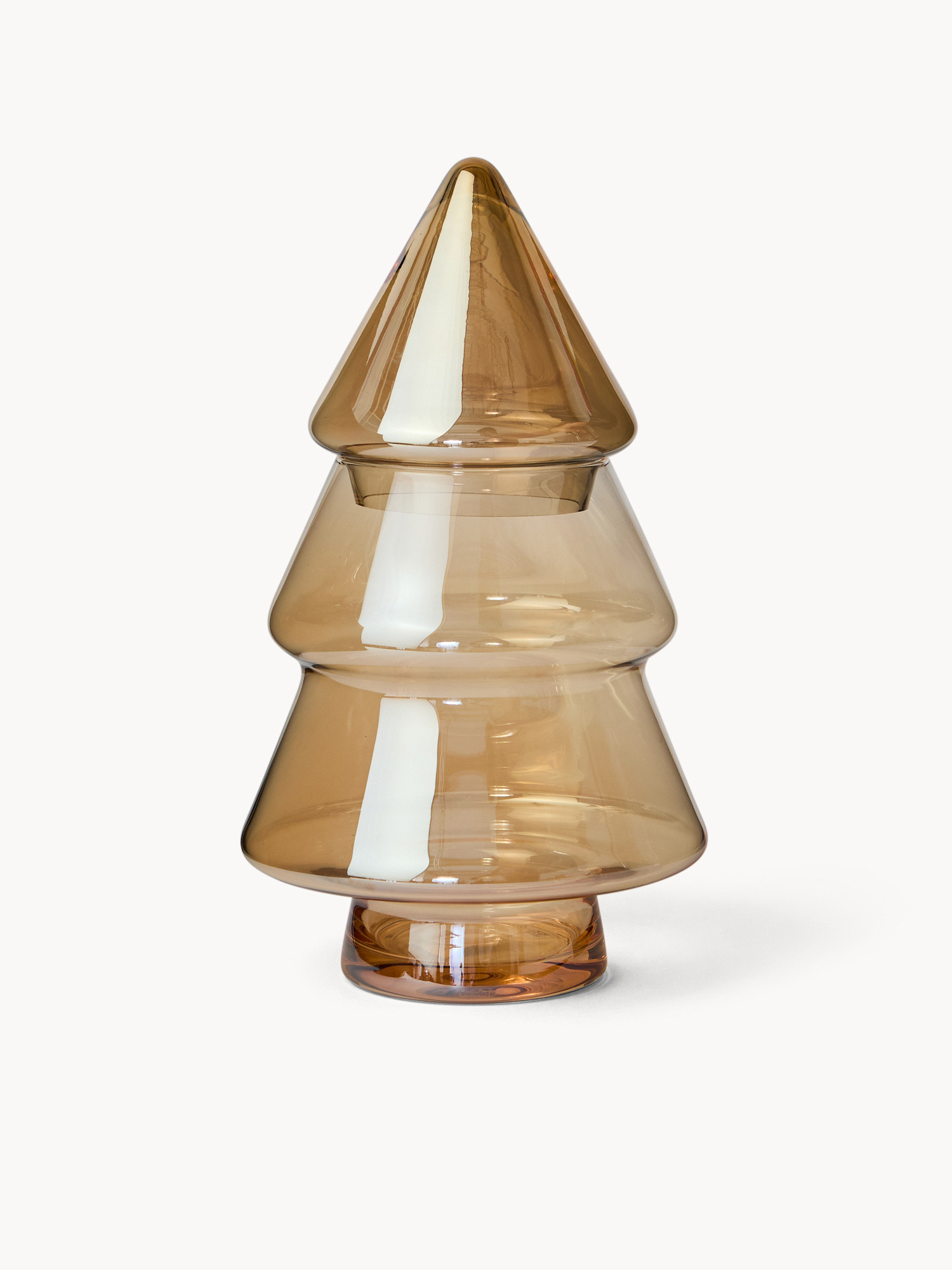 Sprayed glass dessert tree, Gold, large image number 0