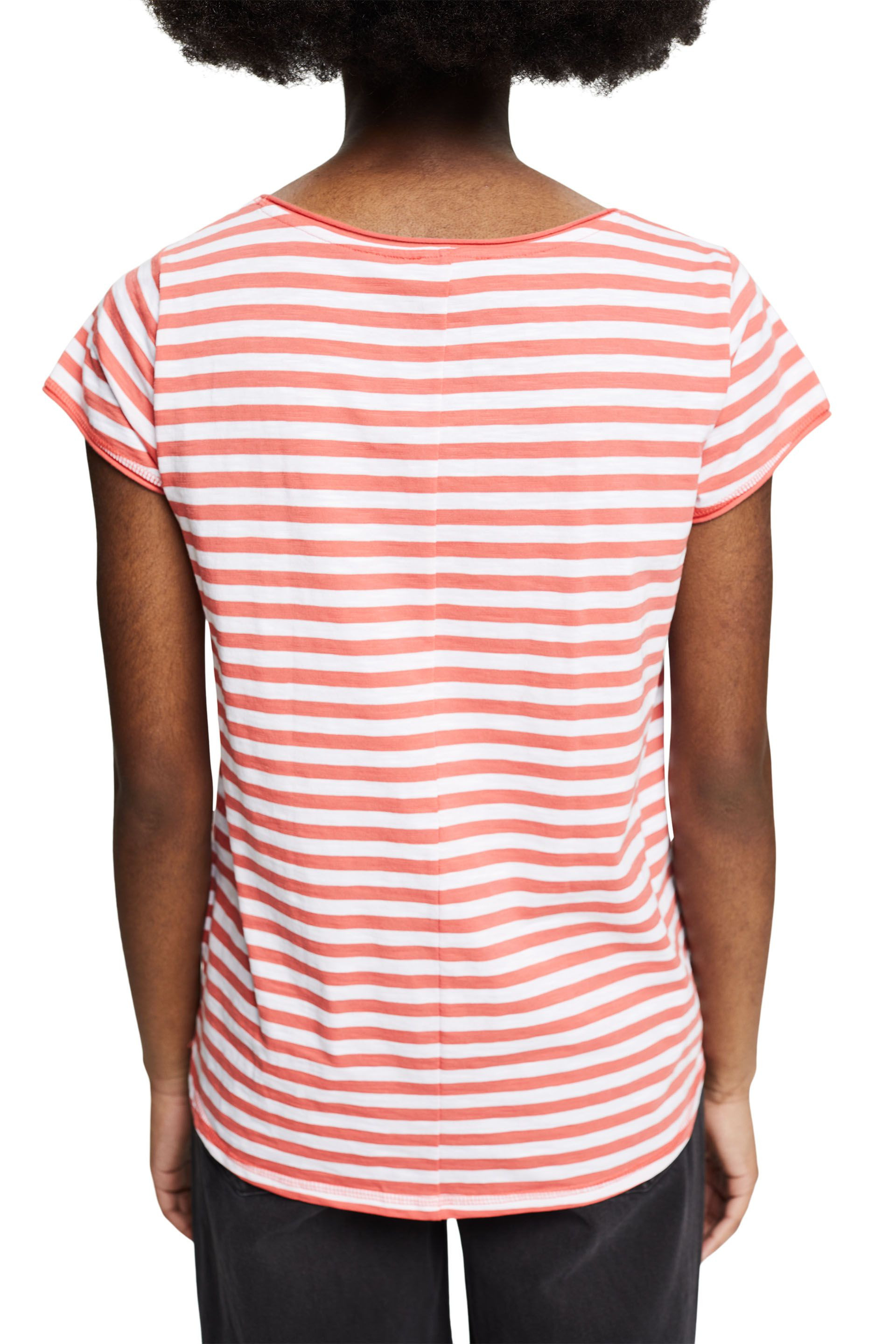 Striped T-shirt, Orange, large image number 2