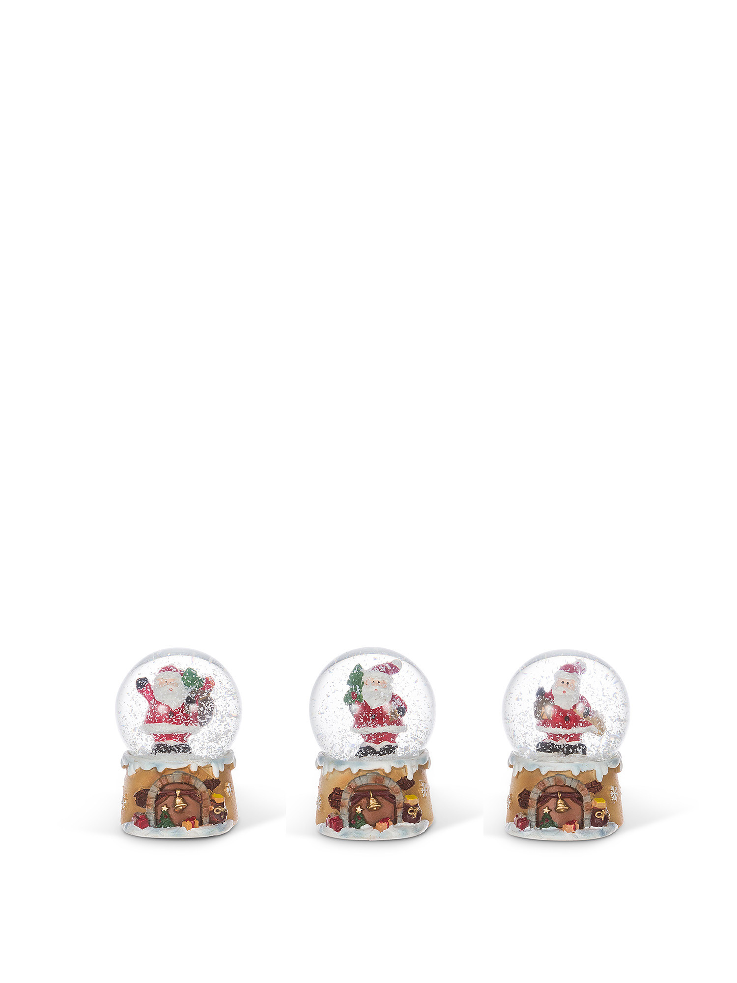 Water sphere with Santa Claus detail, Multicolor, large image number 0