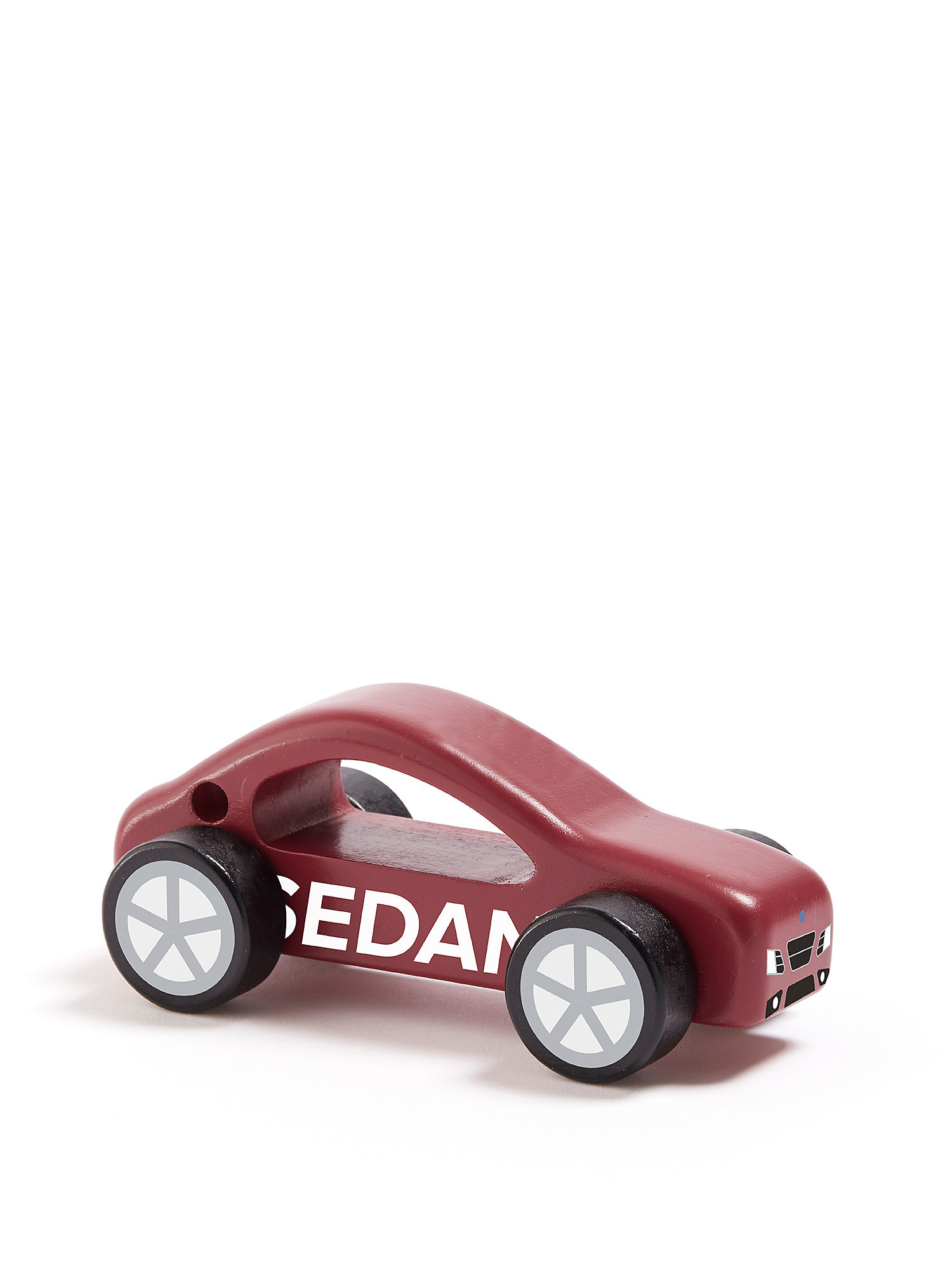 Wooden toy car, Red Bordeaux, large image number 0
