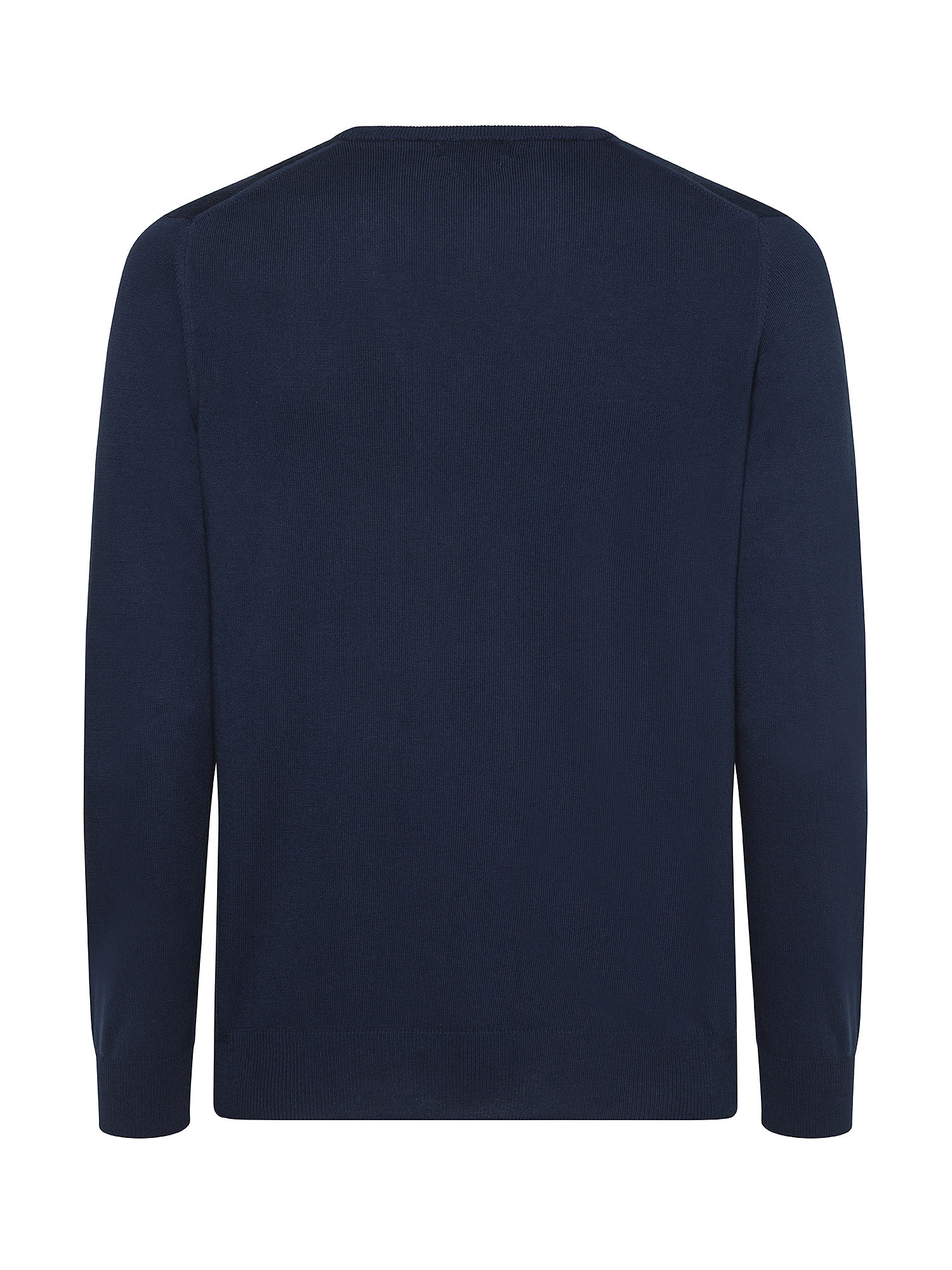 Luca D'Altieri - Crew neck sweater in extrafine pure cotton - Coin.it ...