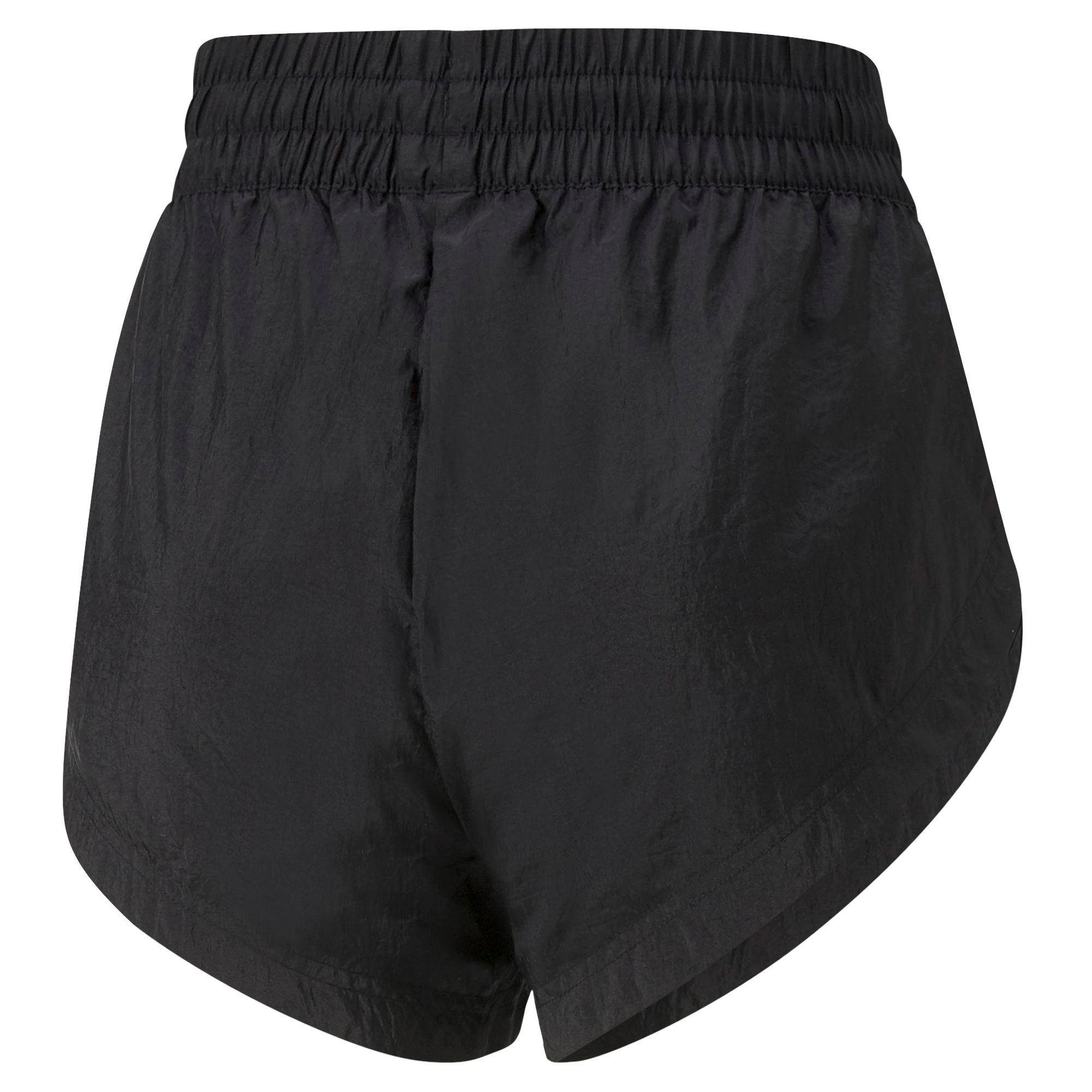 Shorts with logo, Black, large image number 1