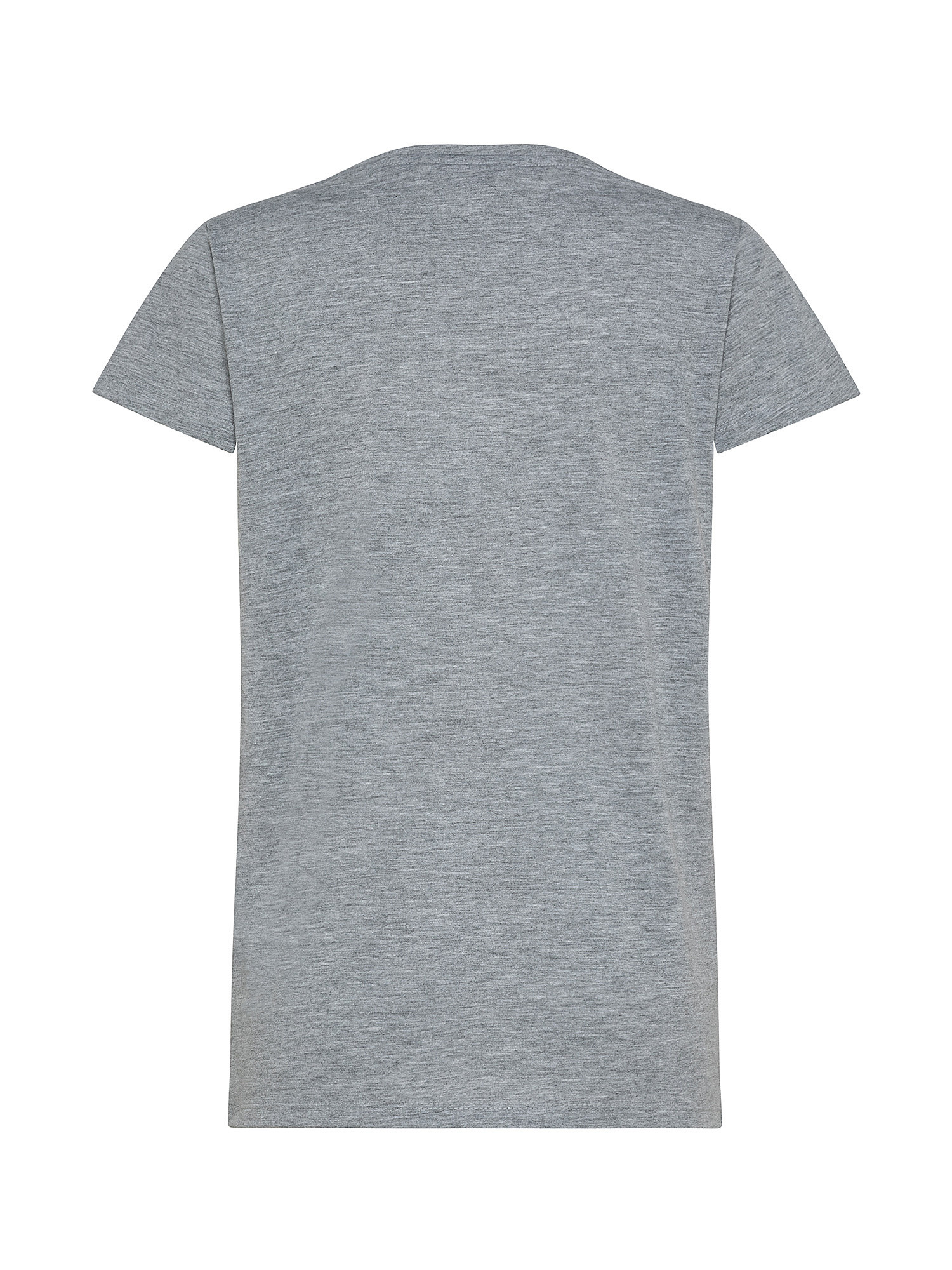 Solid color basic pure cotton T-shirt, Grey, large image number 1