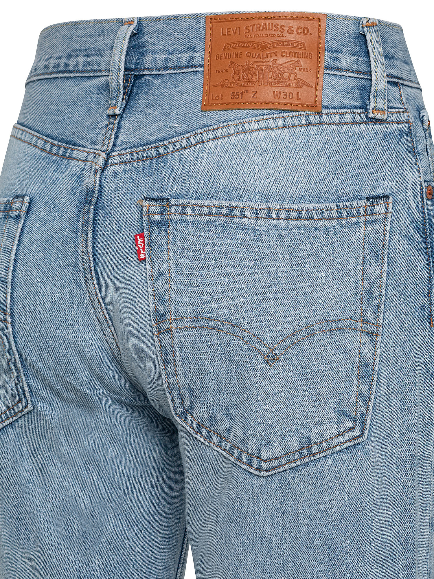 Jeans cinque tasche, Blu, large image number 2