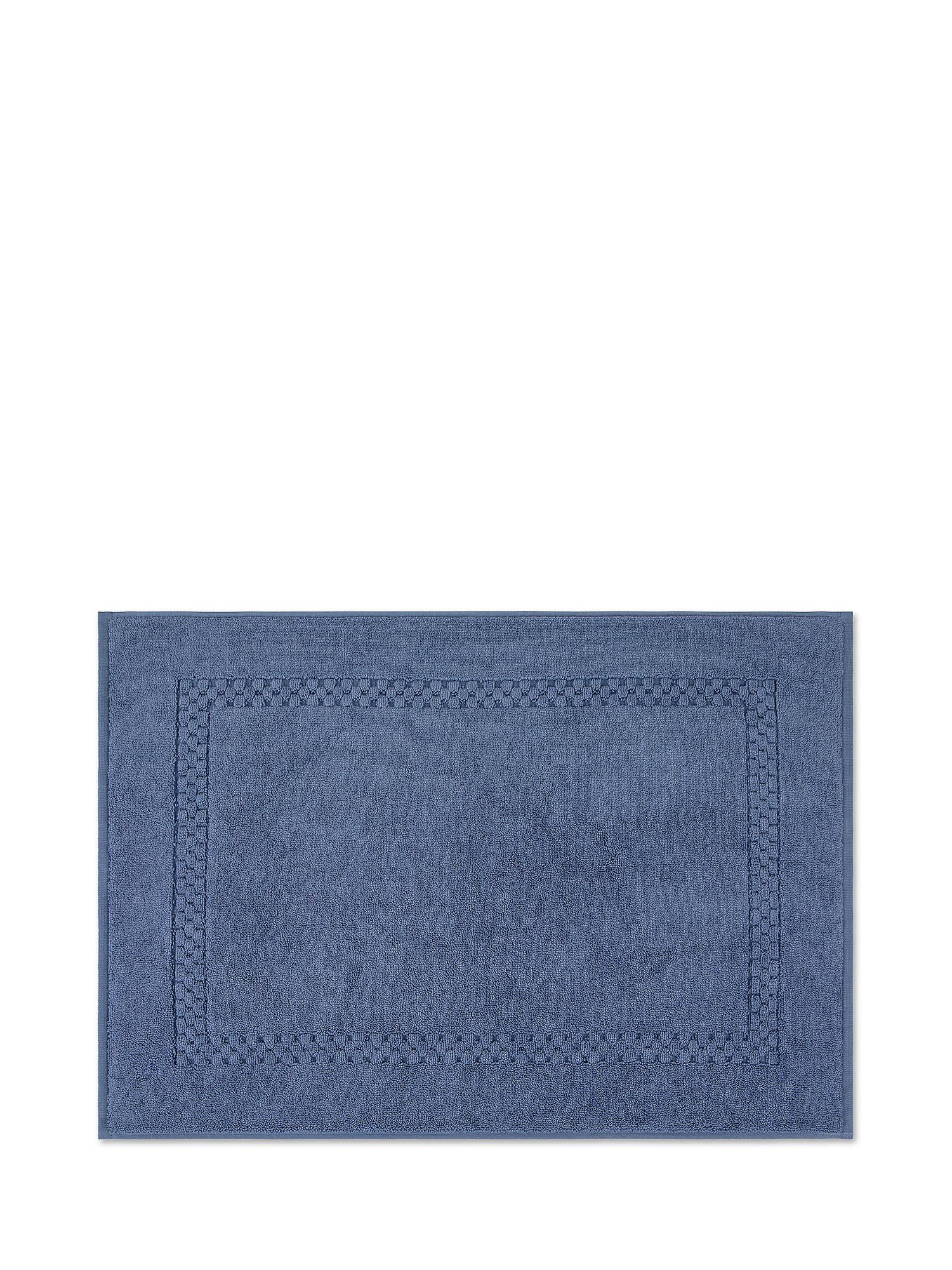 Thermae premium quality cotton bath mat, Blue, large image number 0