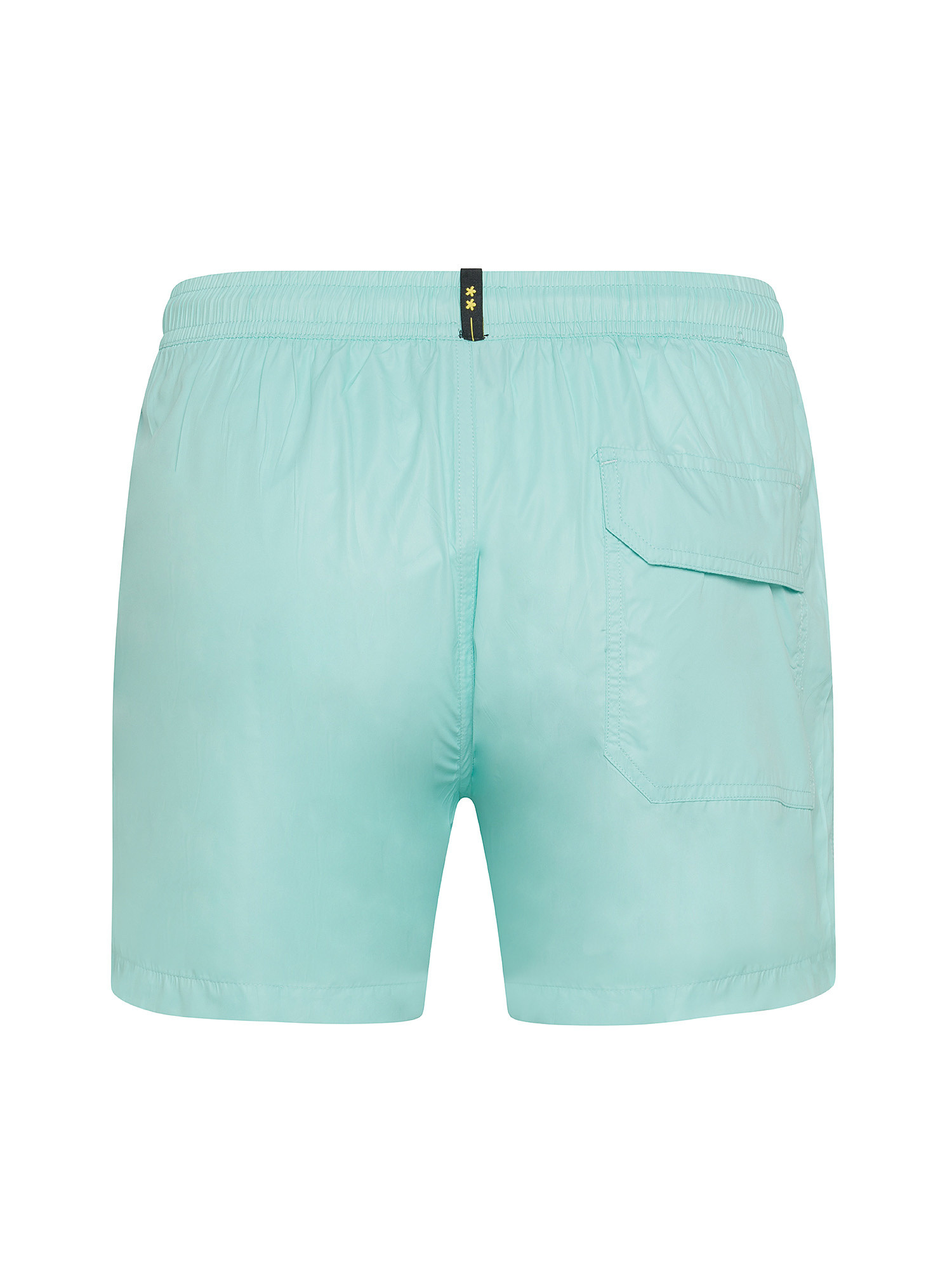F**K - Shiny swim shorts, Light Blue, large image number 1