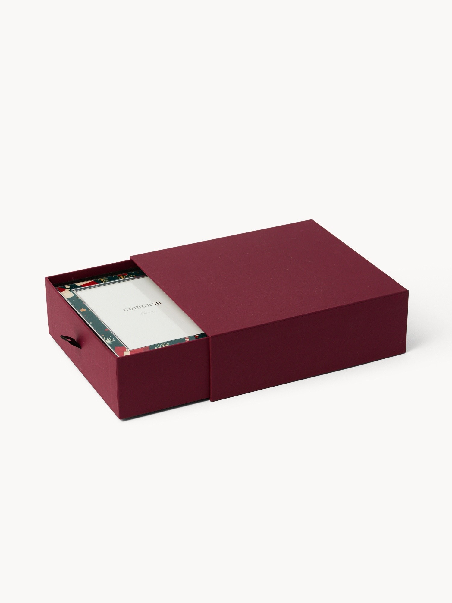 Photo frame gift box, Red, large image number 1