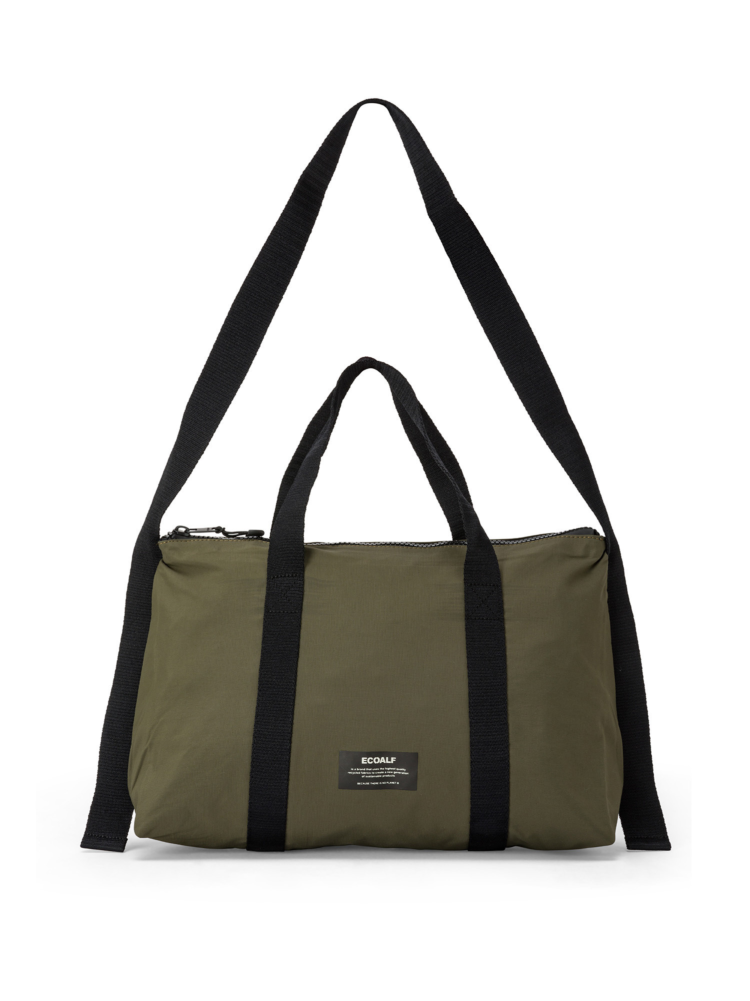 Ecoalf - Rio bag with logo, Olive Green, large image number 0