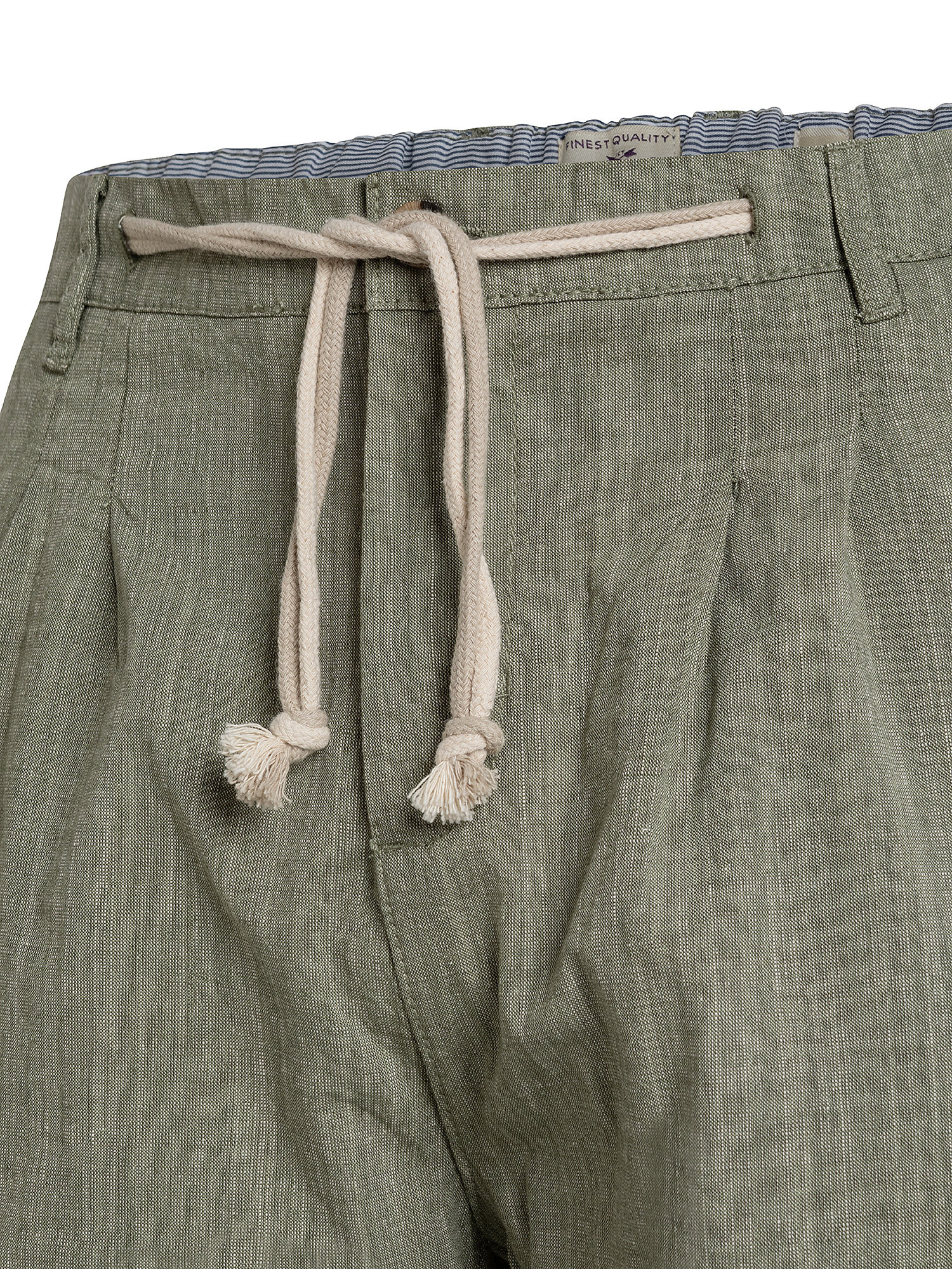 Pantalone con coulisse, Verde, large