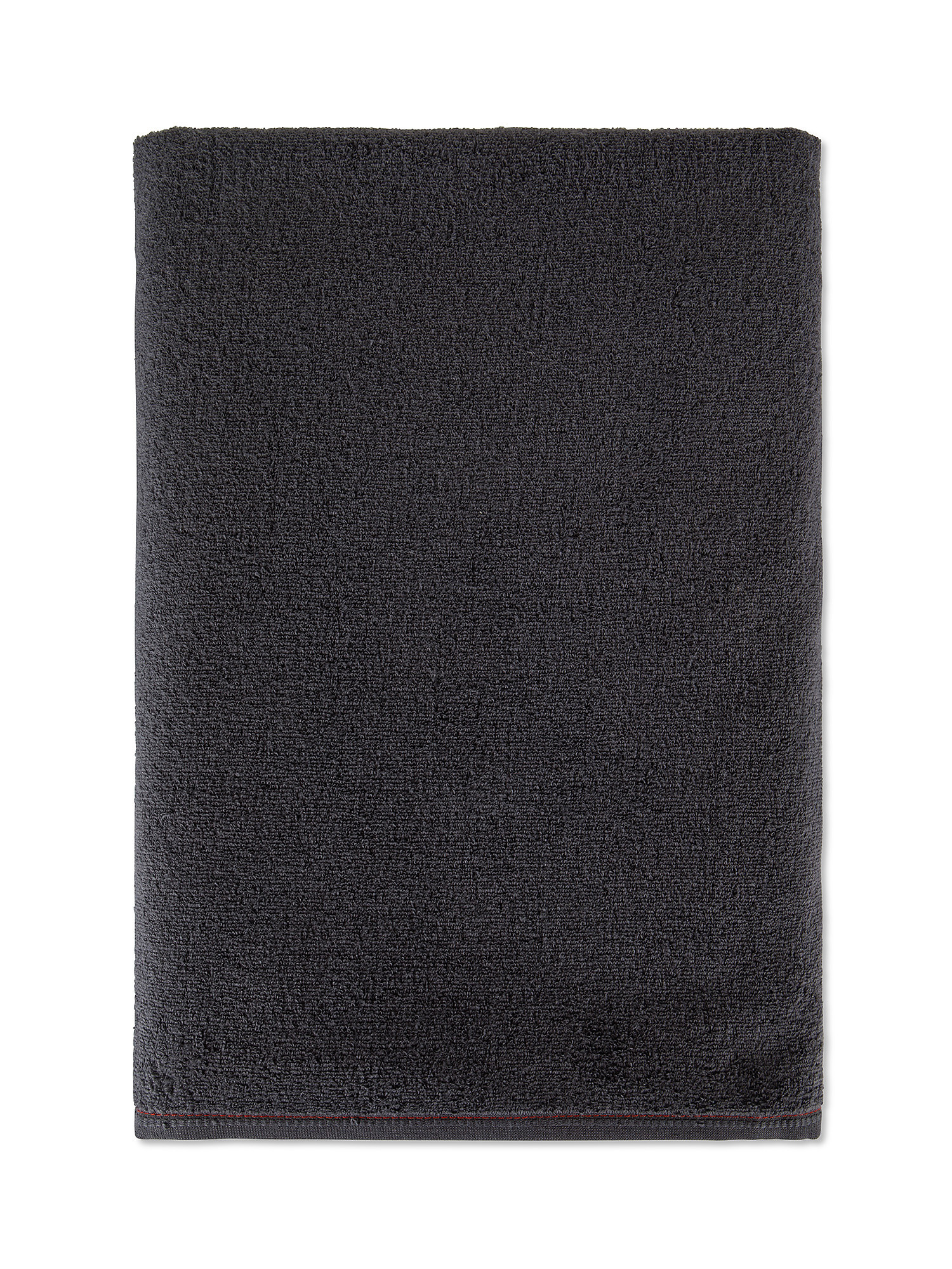 Thermae fine cotton terry towel, Dark Grey, large image number 0