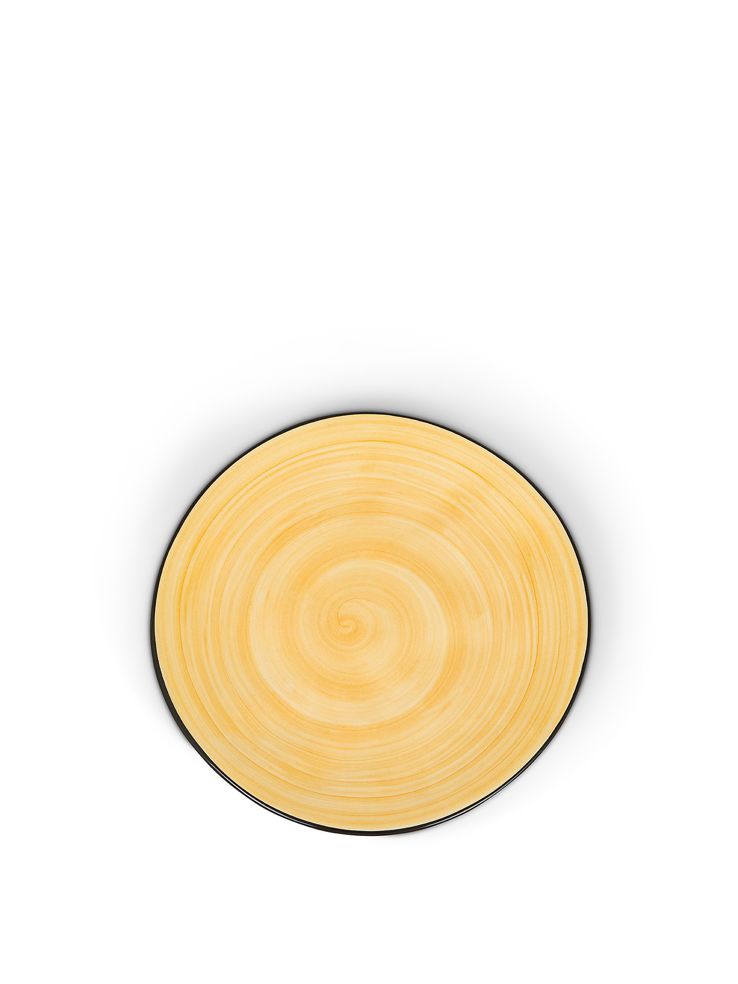 Tokyo stoneware fruit plate, Yellow, large image number 0
