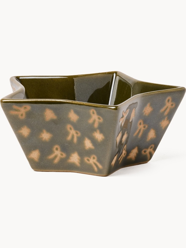 Coppetta in ceramica a forma di stella