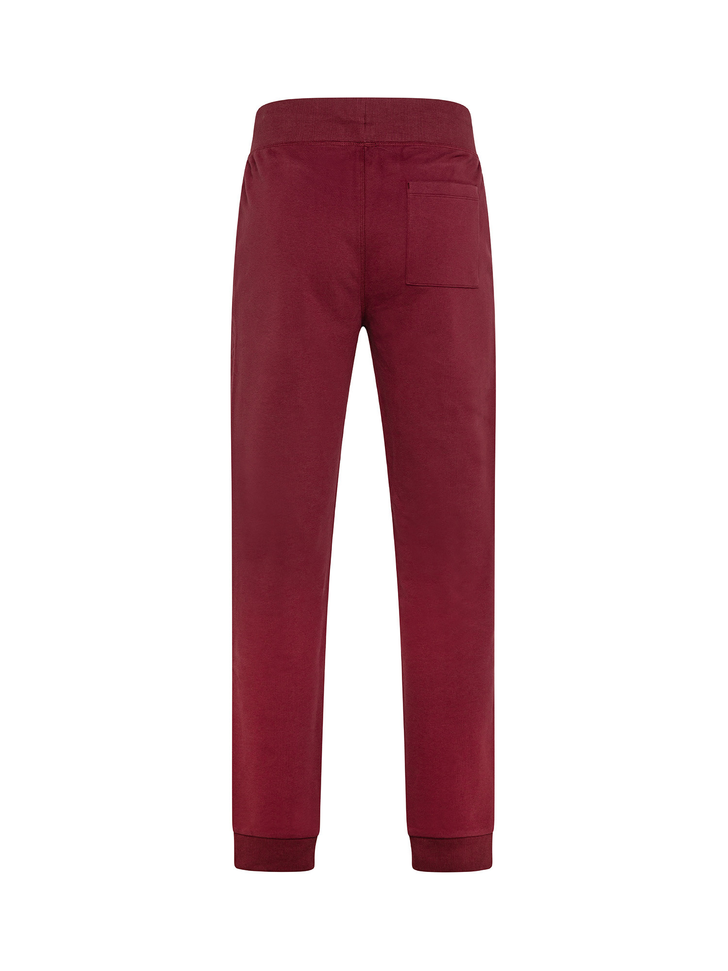 JCT - Soft touch five-pocket trousers, Red Bordeaux, large image number 1
