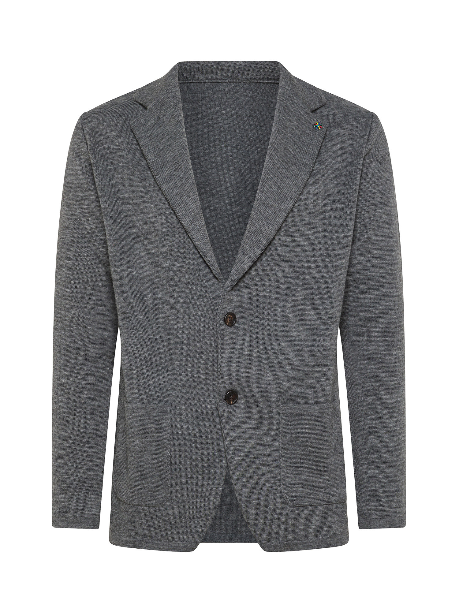 Slim jacket, Grey, large image number 0