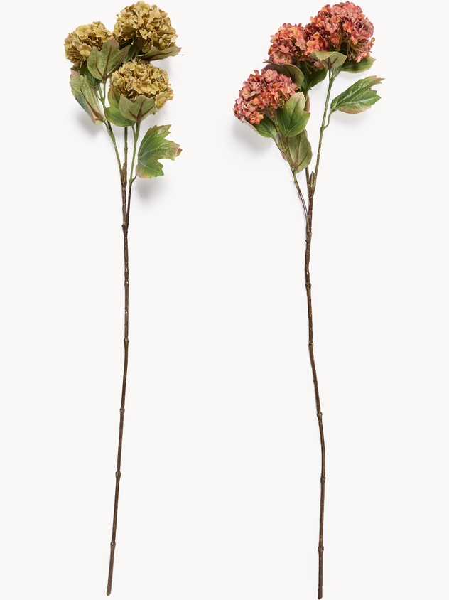 Artificial hydrangea flower