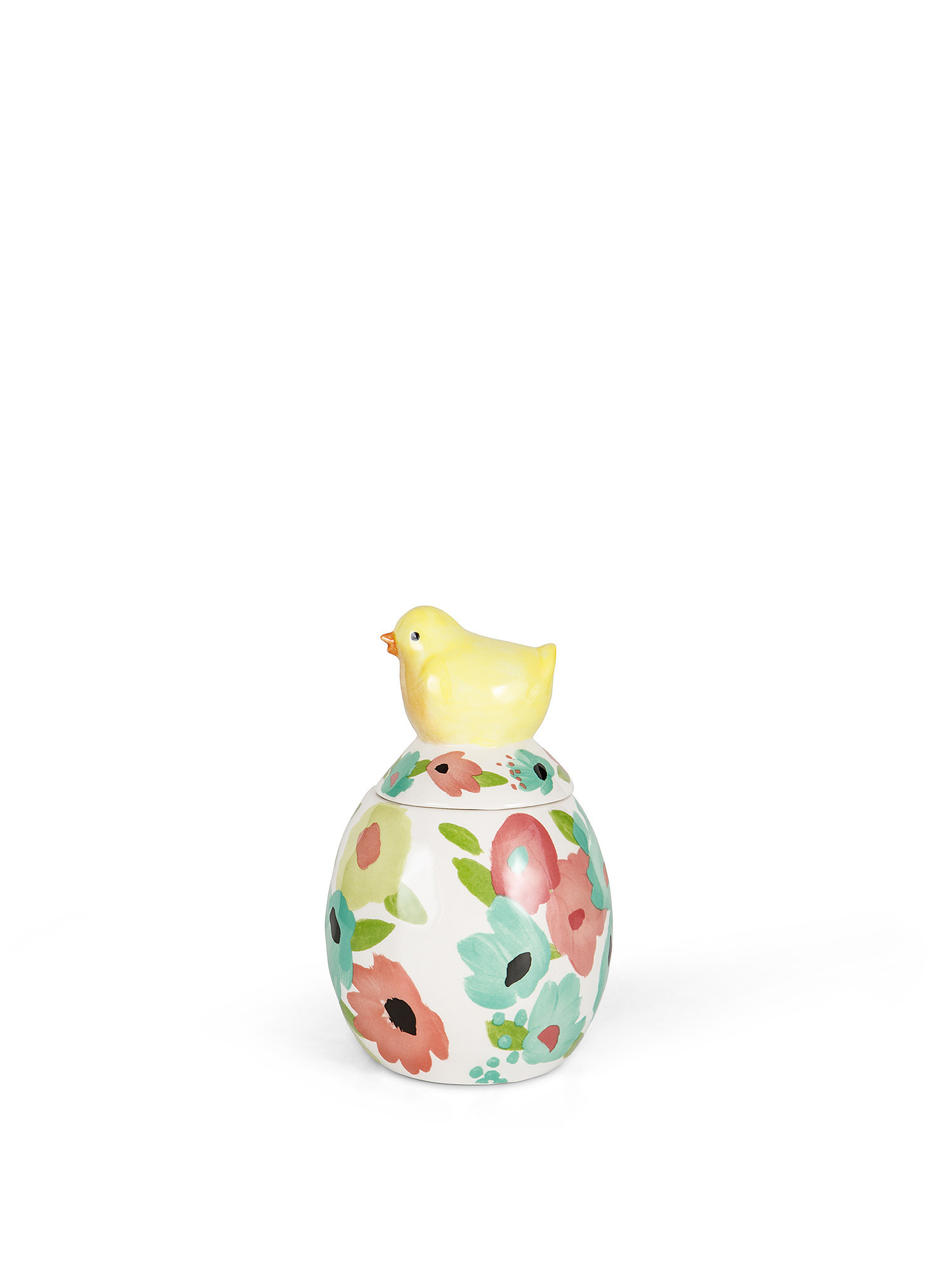 Chick detail ceramic jar, Multicolor, large image number 0