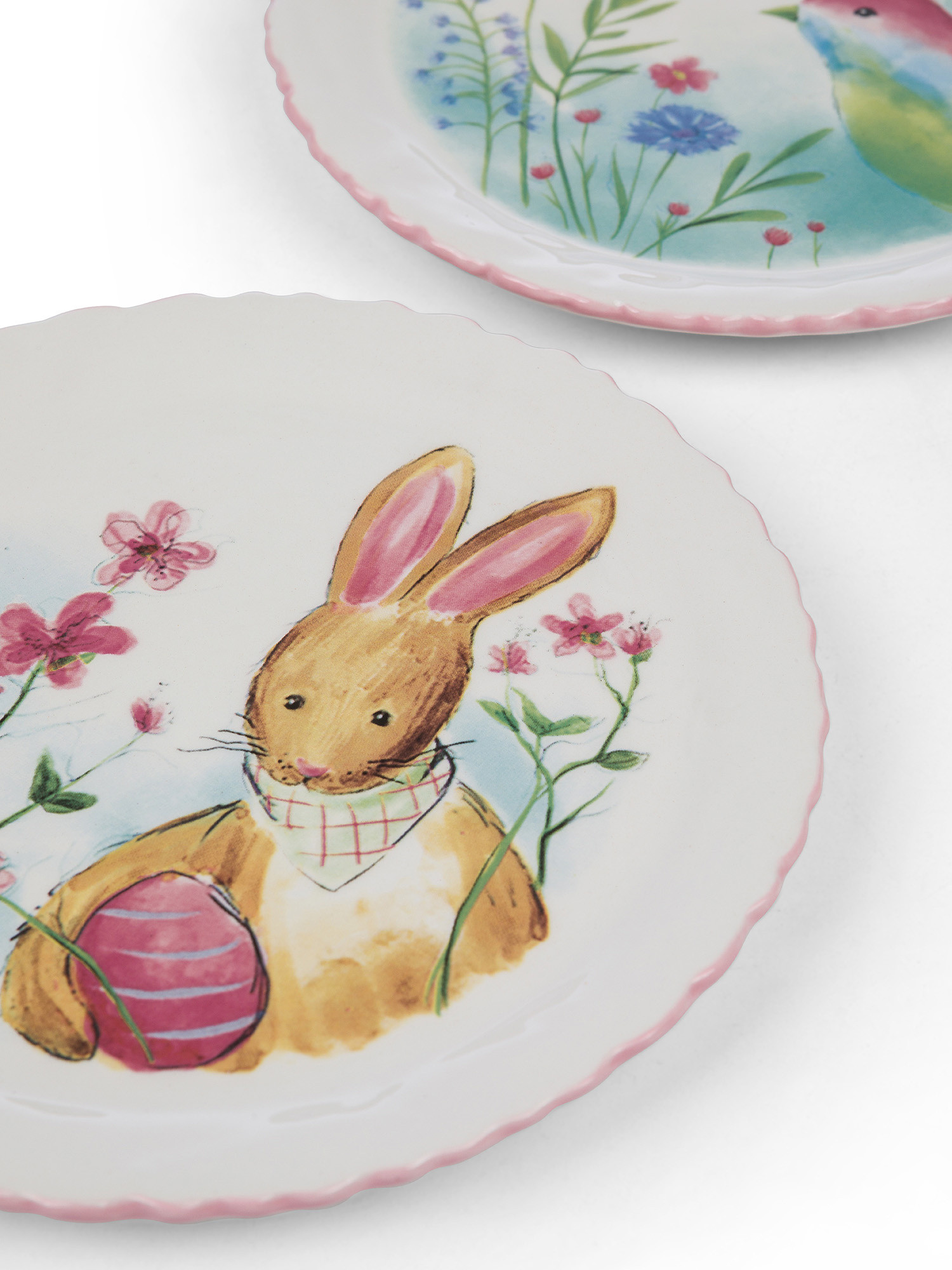 Ceramic saucer with Easter motif, Multicolor, large image number 1
