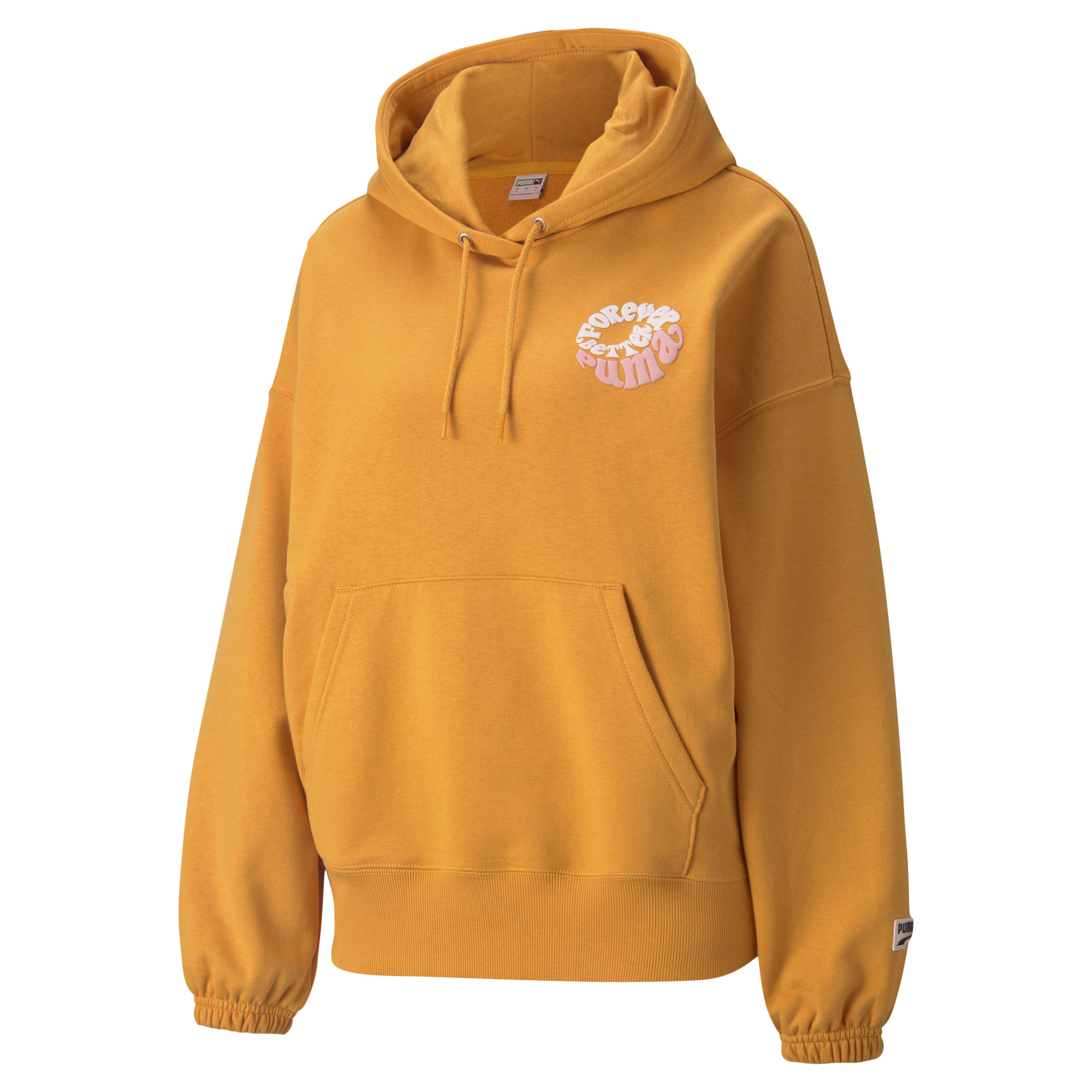 Downtown Graphic Hoodie, Yellow, large image number 0